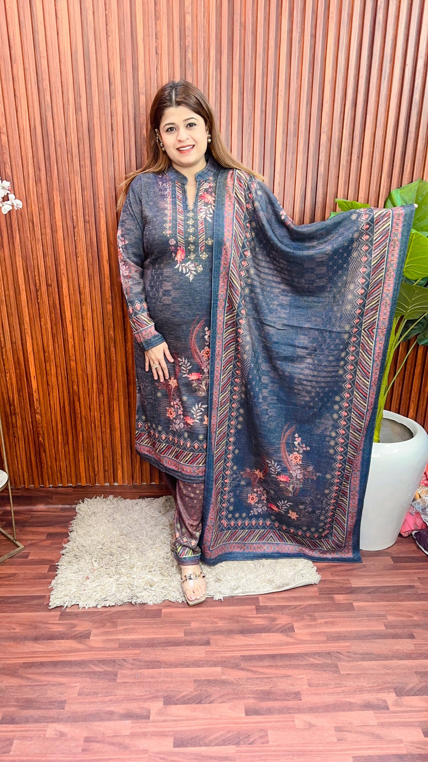 Karachi Digital Woolen Suit Set