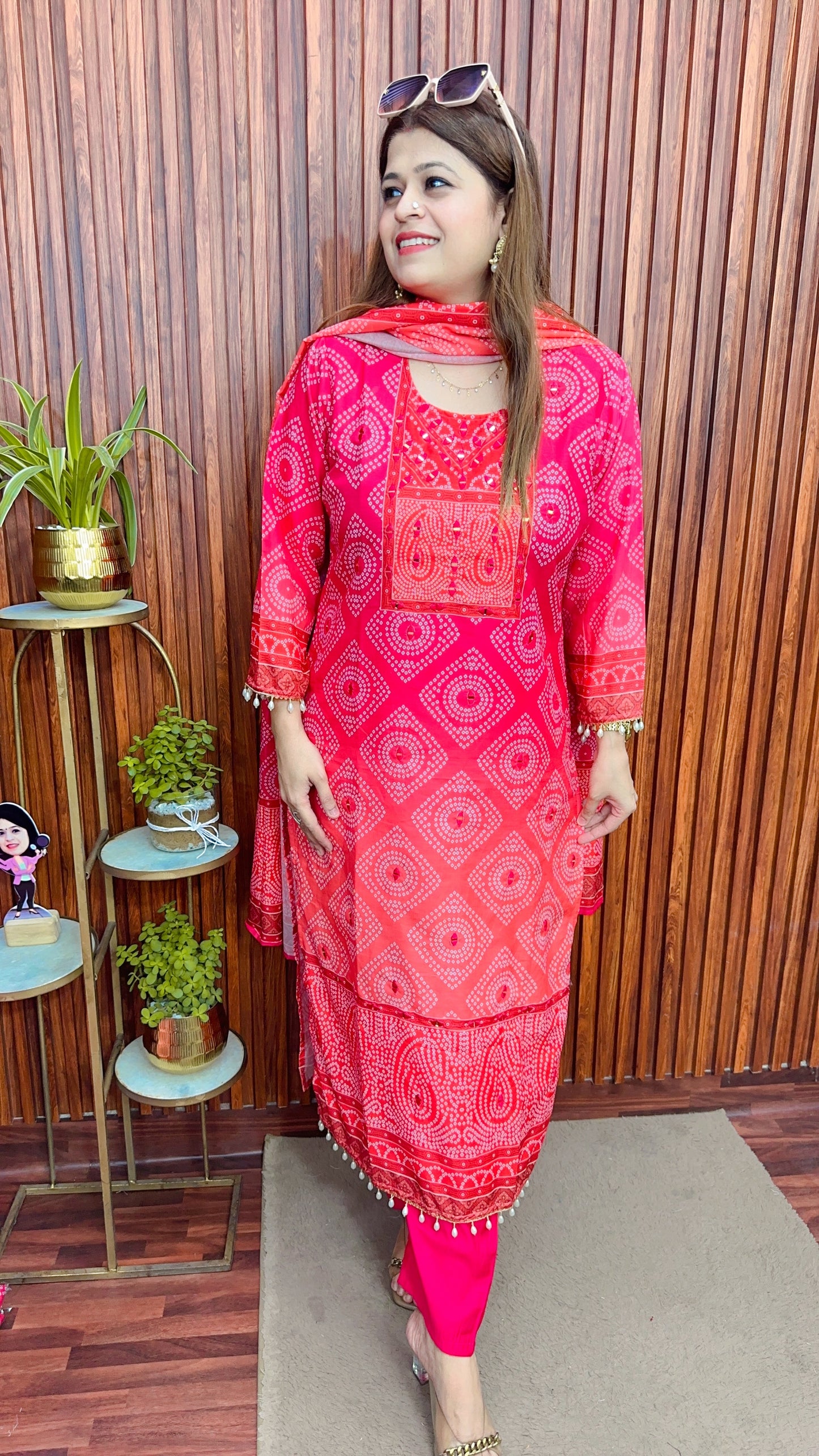 Rahiba Mirror Suit set