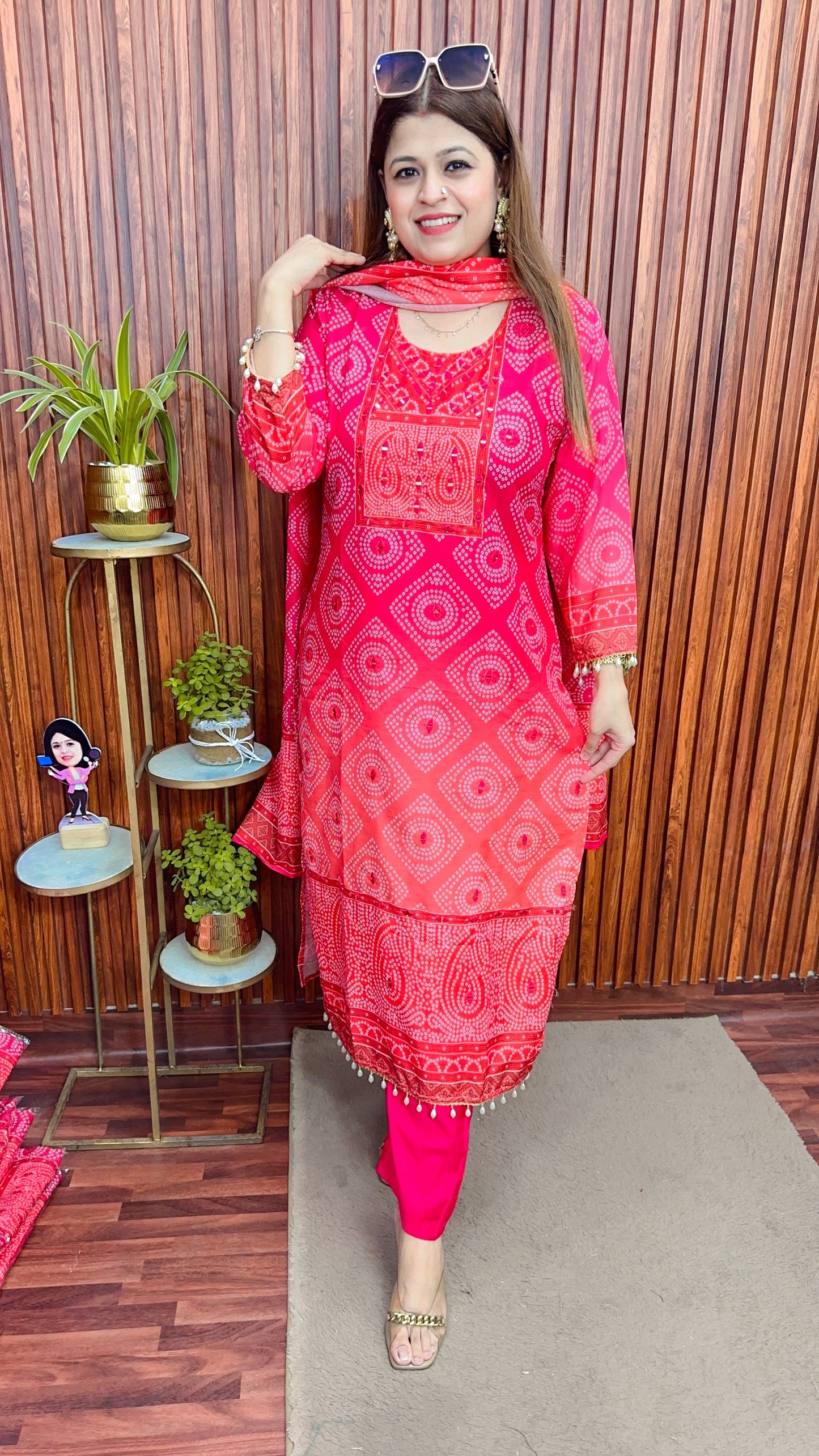 Rahiba Mirror Suit set