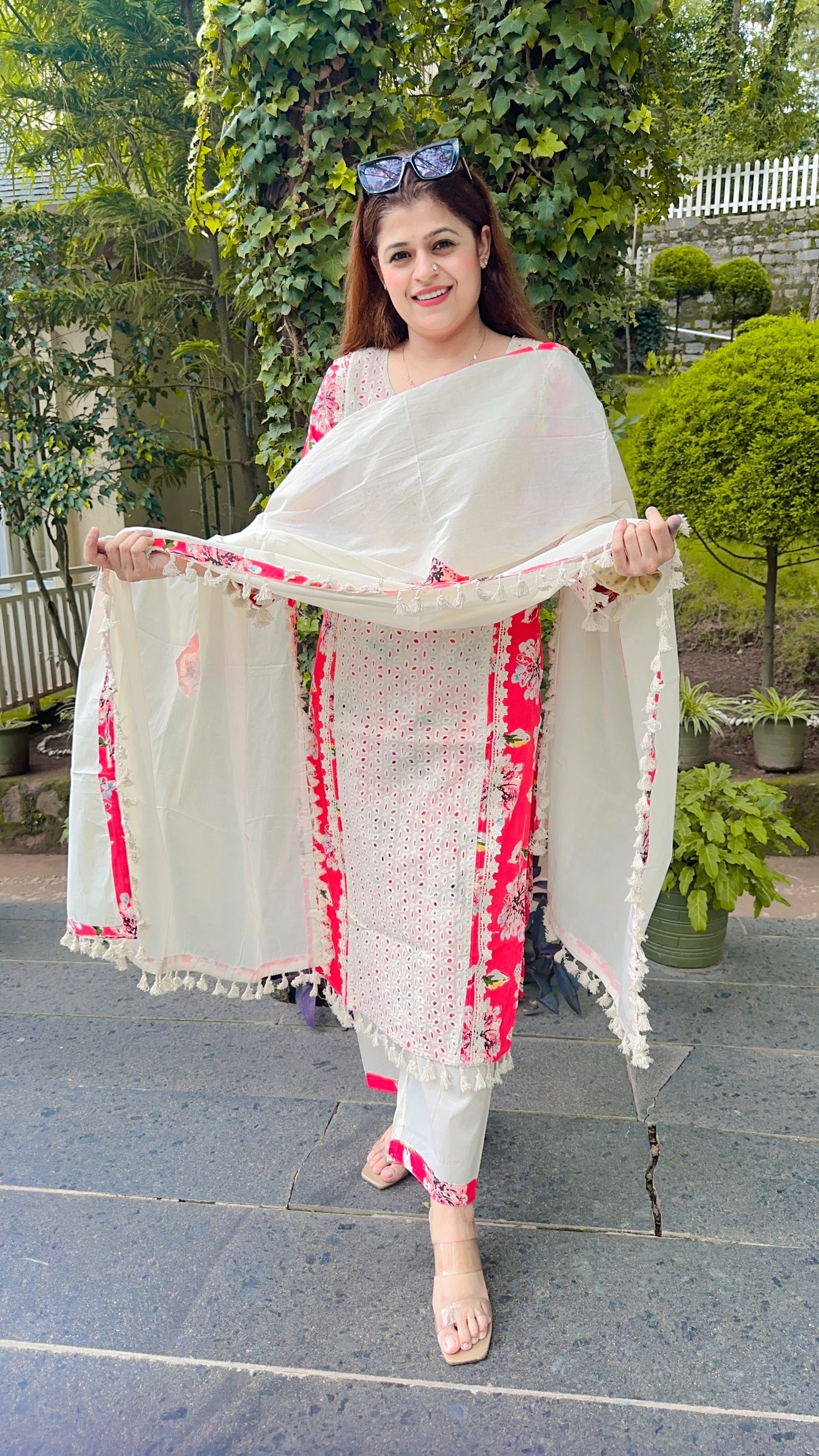 Schifli Designer Cotton Suit