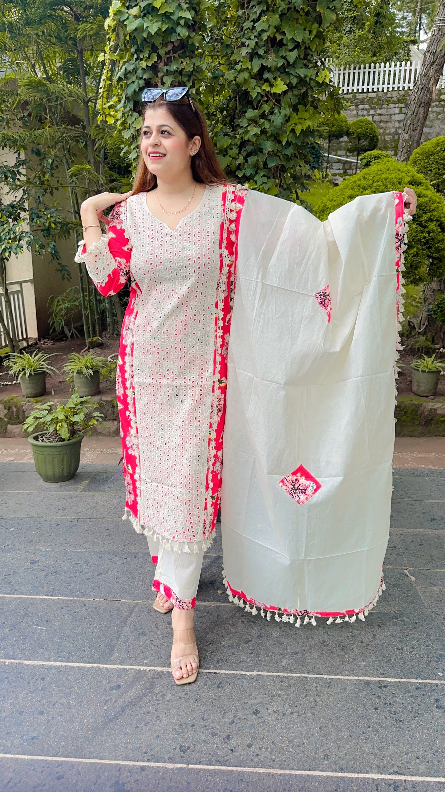 Schifli Designer Cotton Suit