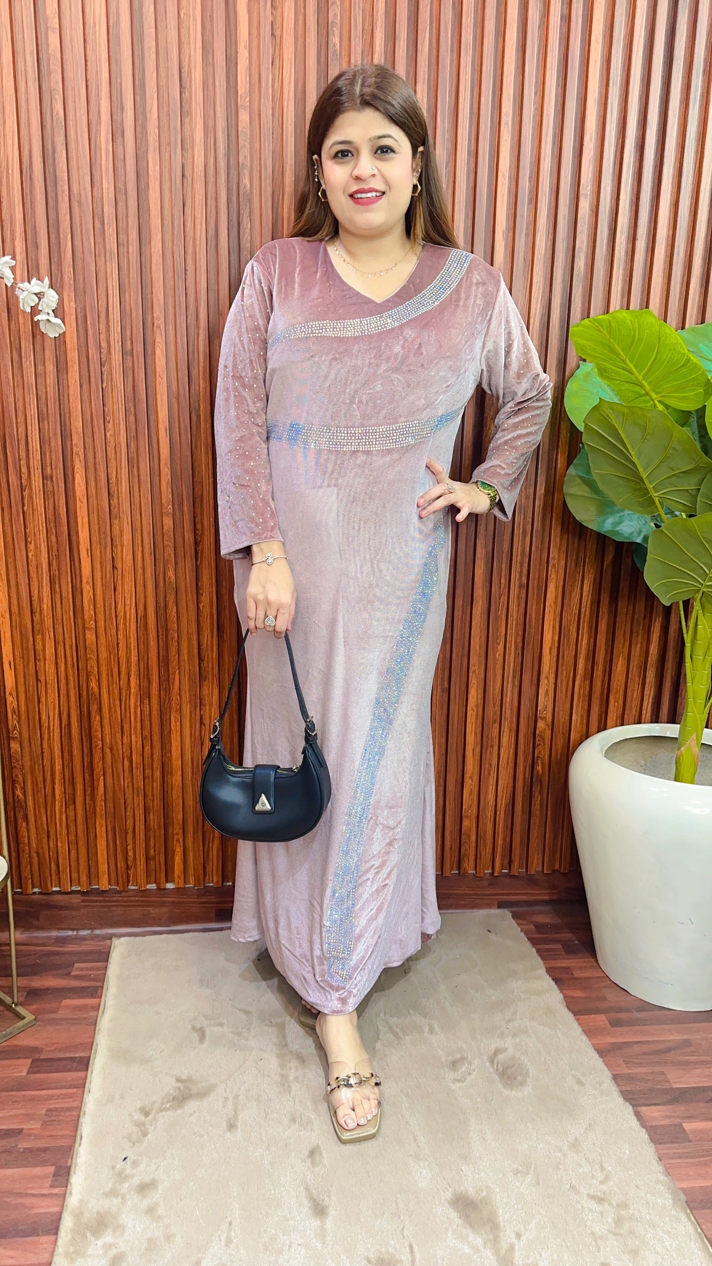 Zebra Servoski velvet dress