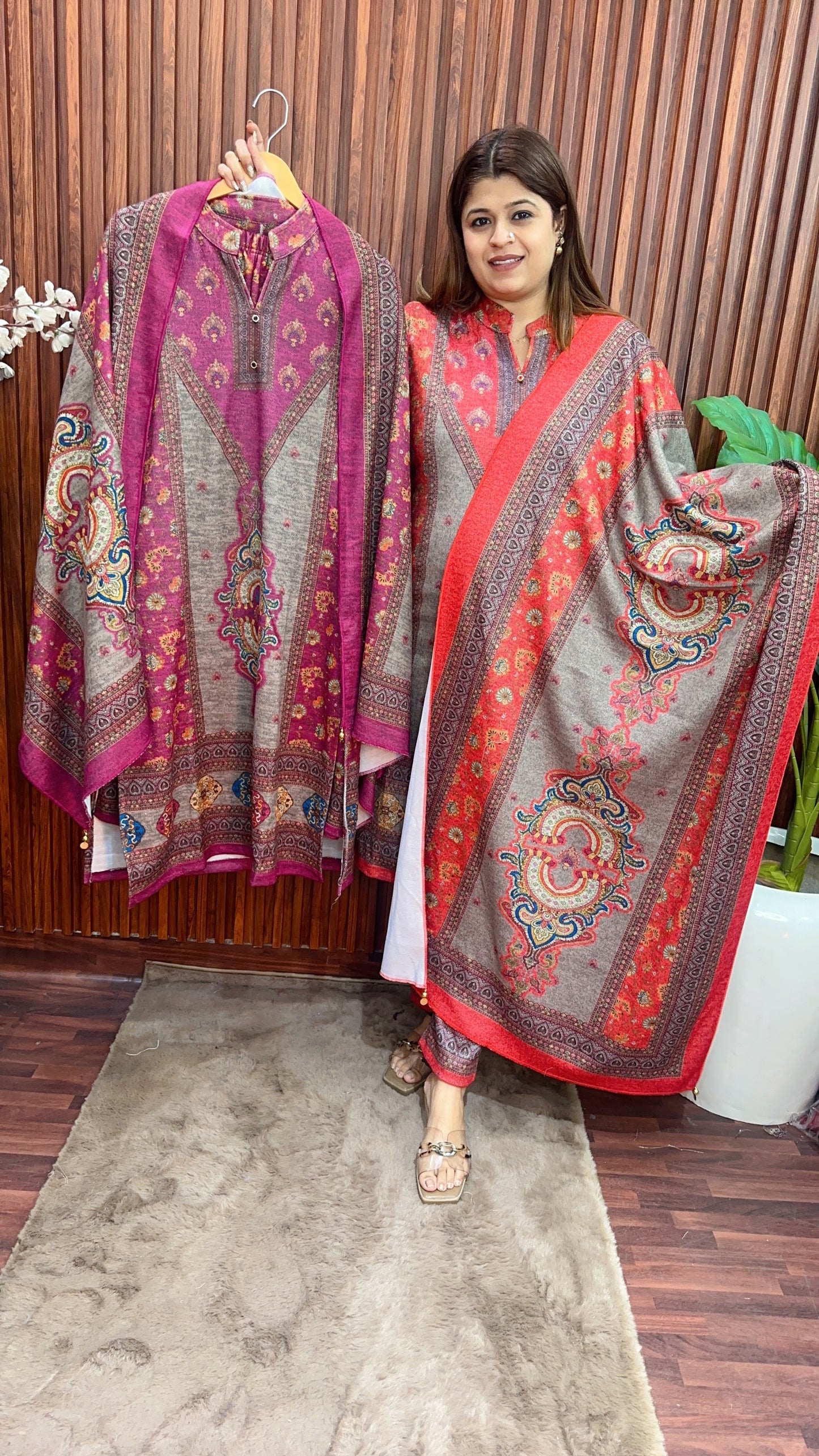 Karachi Digital Woolen Suit Set