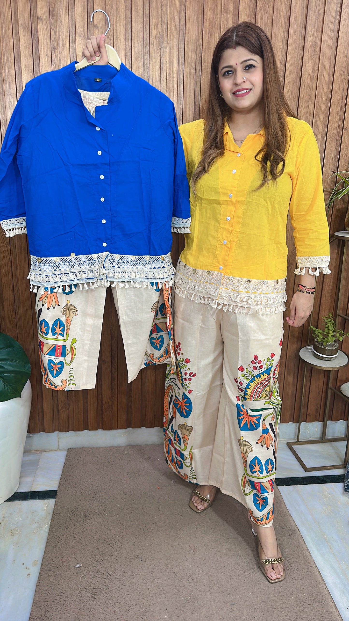 New Trending cotton coord set