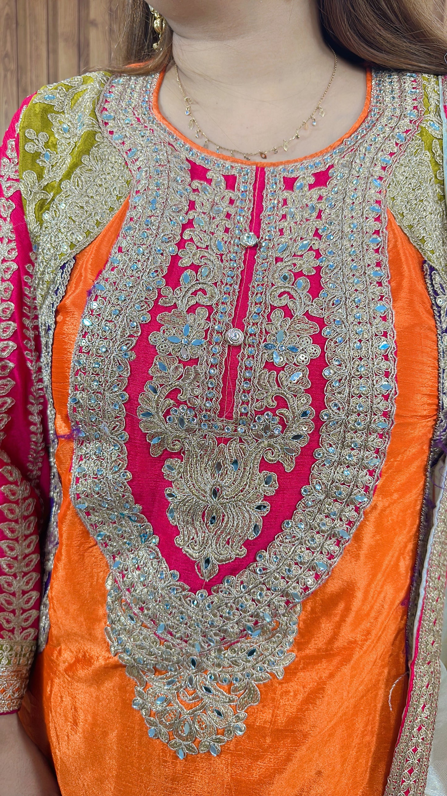 Saanvi premium Karwa chauth special suit