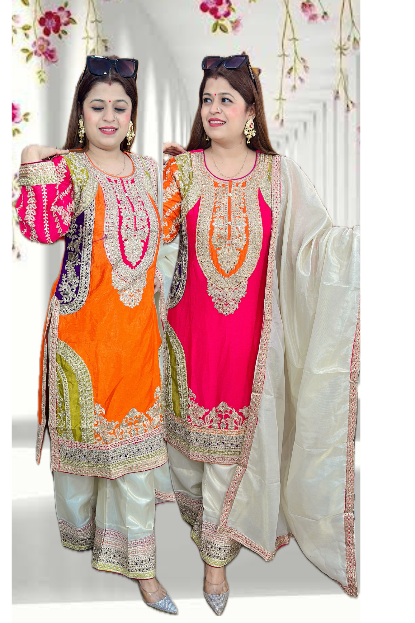 Saanvi premium Karwa chauth special suit