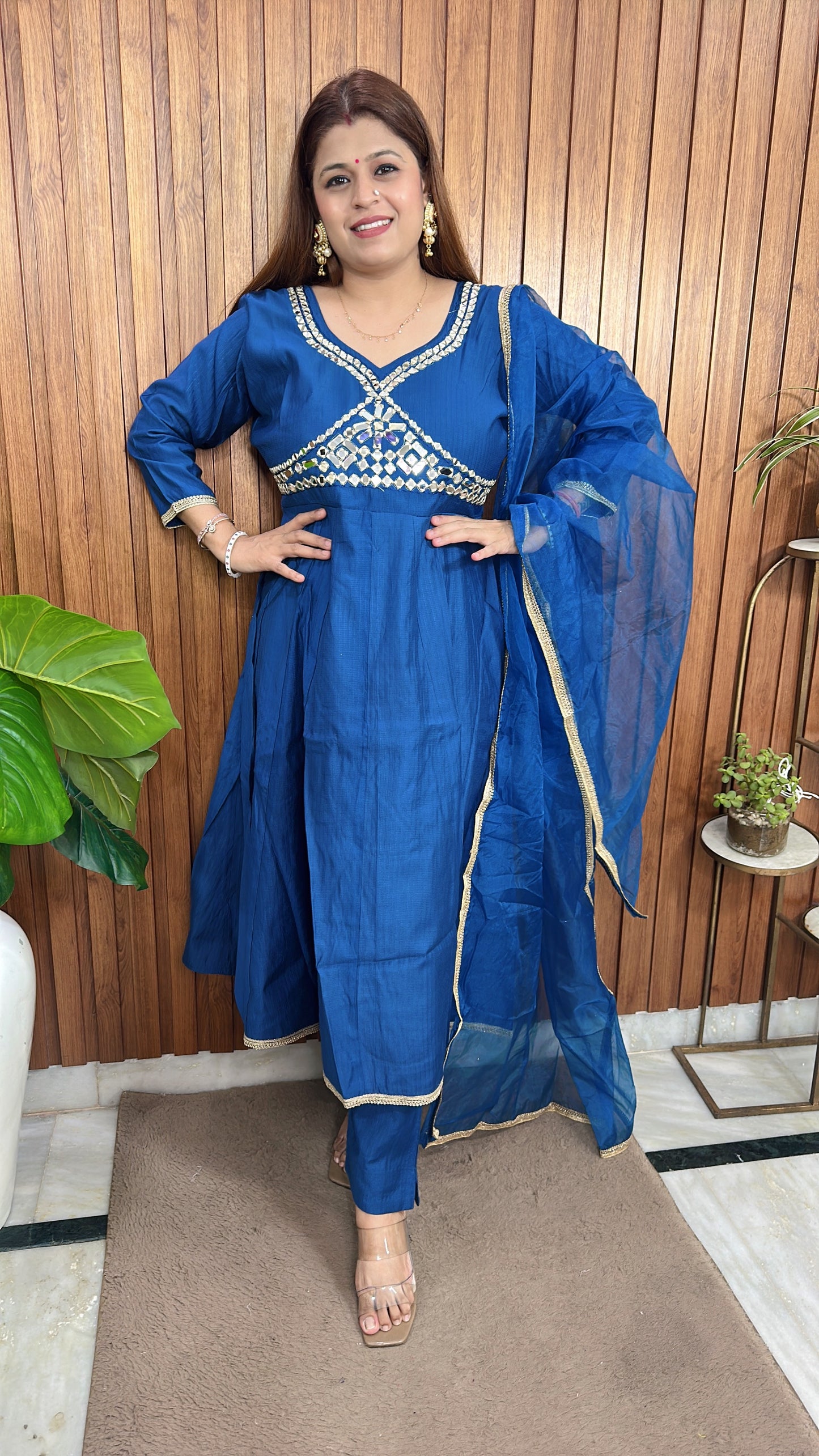 Noor Anarkali Suit With Dupatta