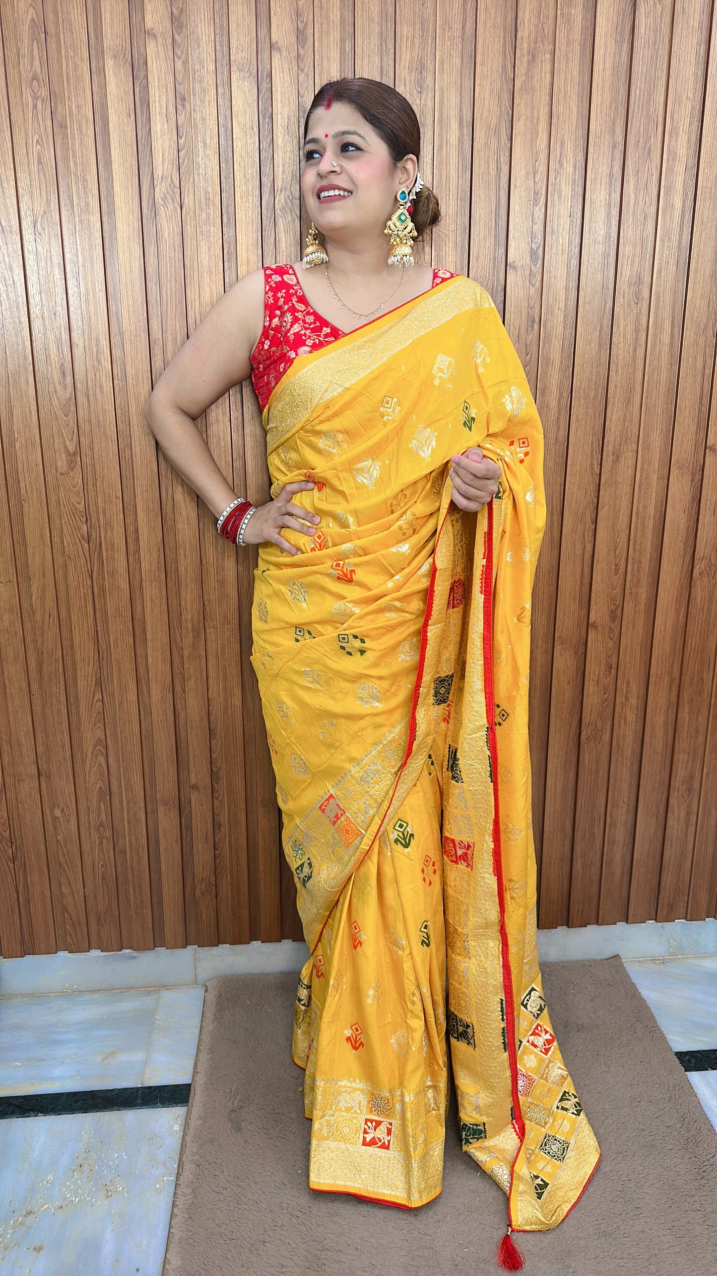 New Dola silk Banarasi saree