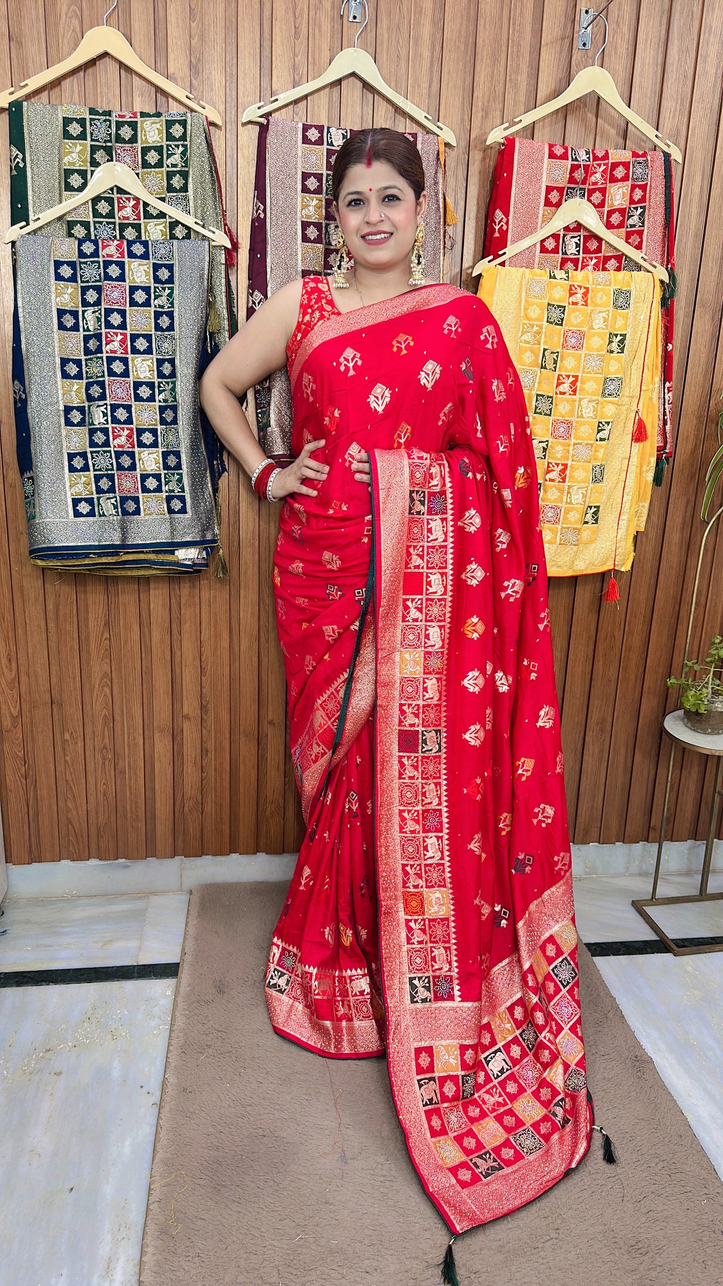 New Dola silk Banarasi saree