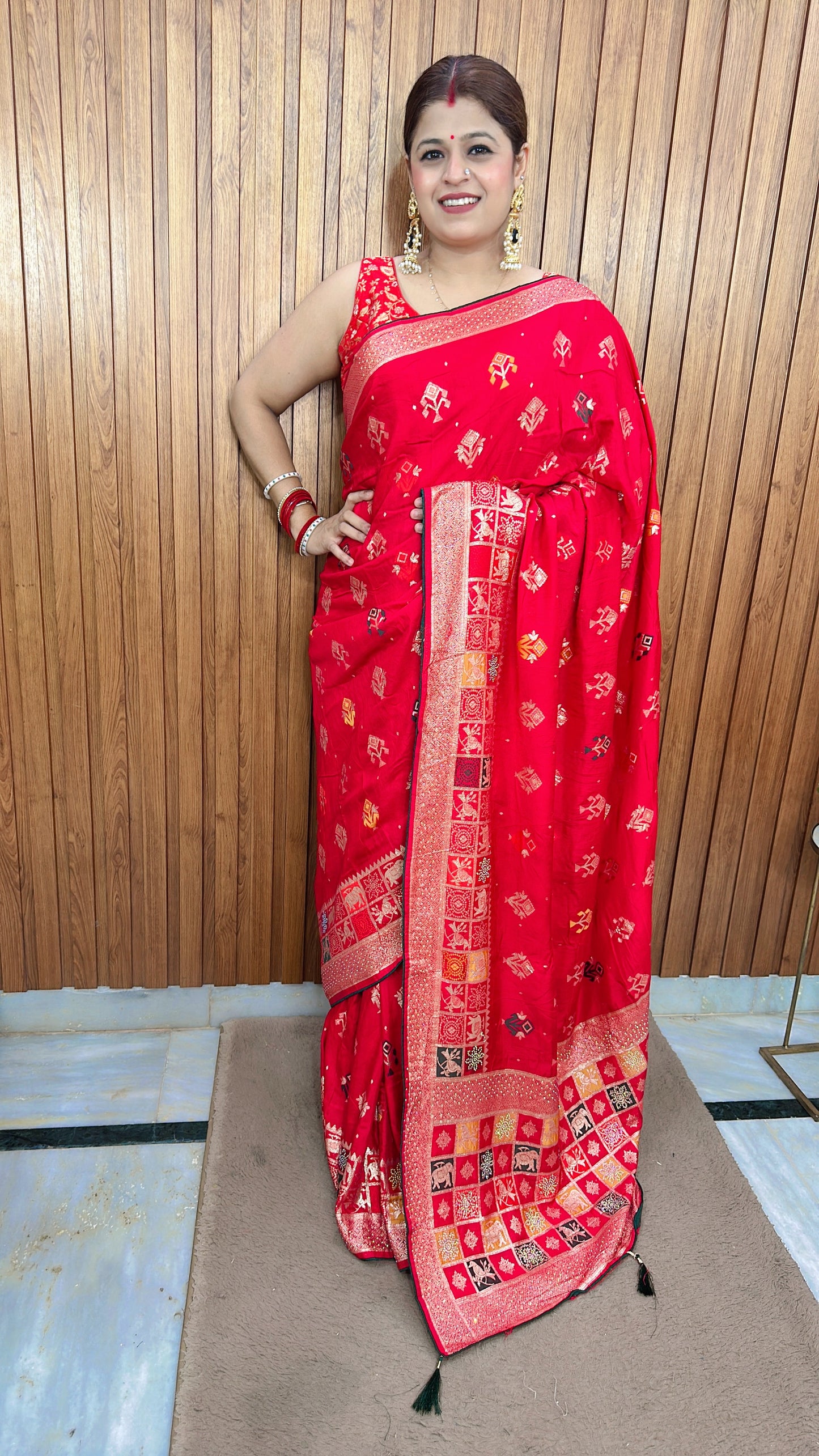 New Dola silk Banarasi saree