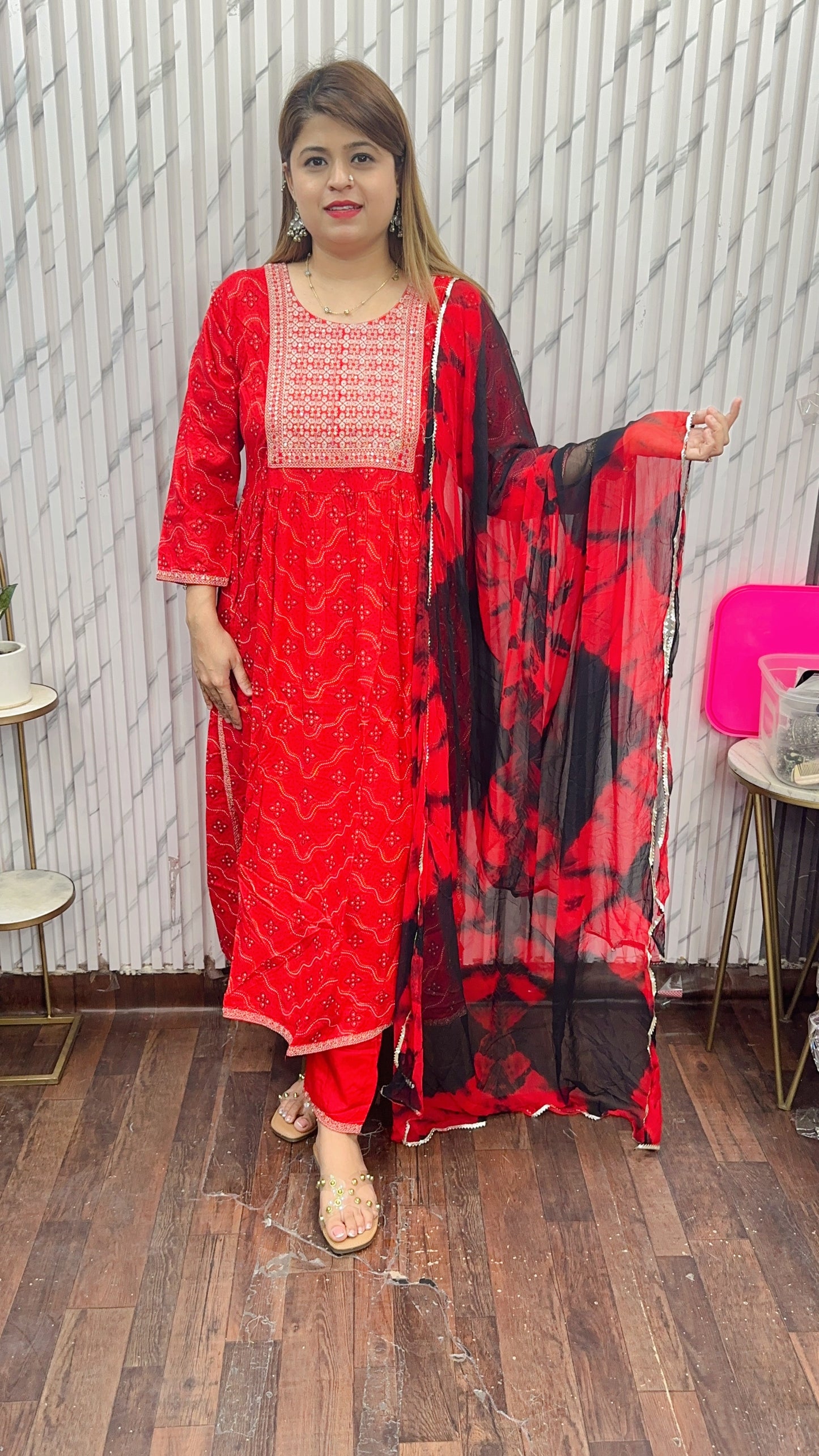 Bandhani New nyra suit