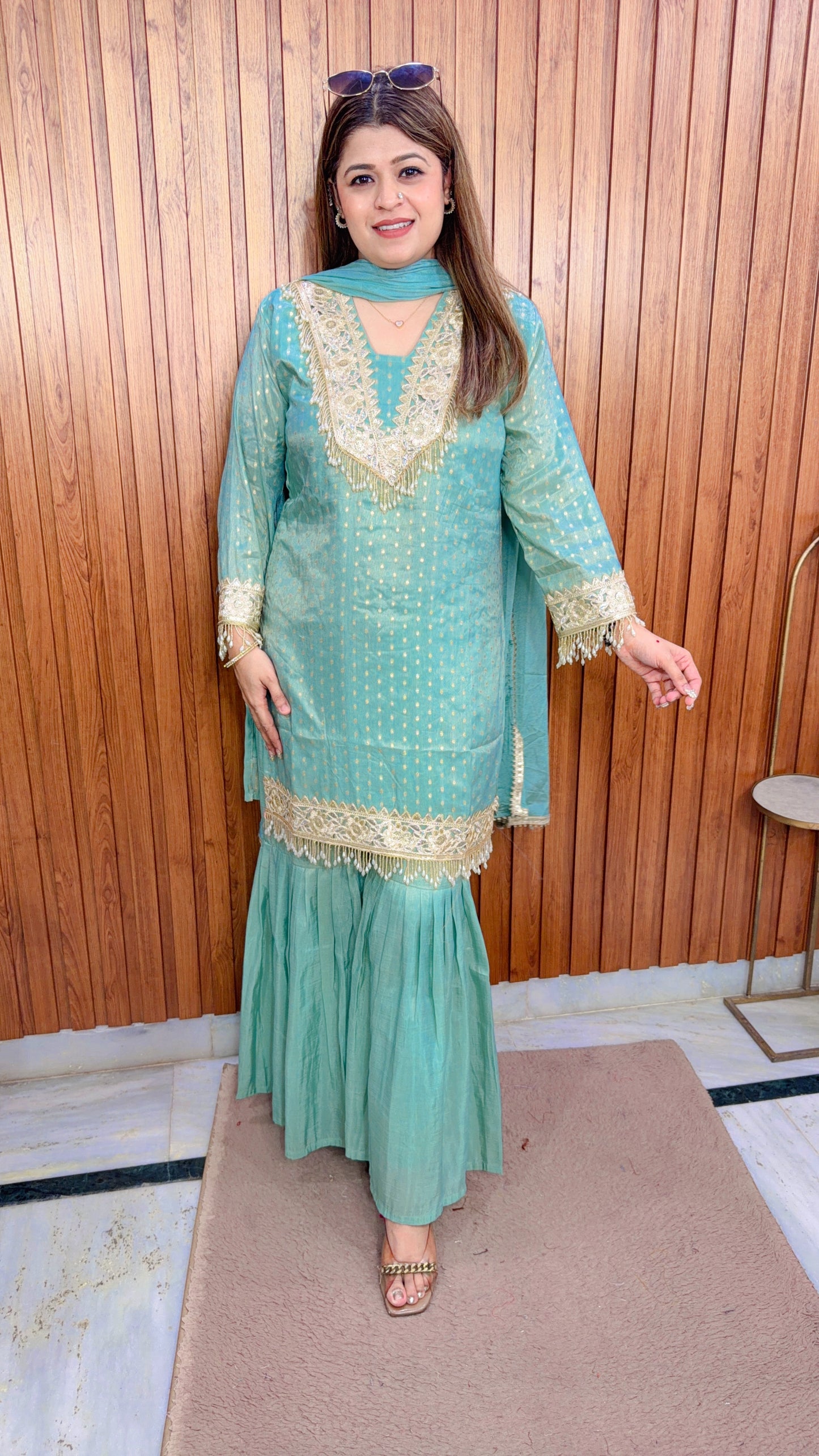 Krashi Banarsi Three Piece Set