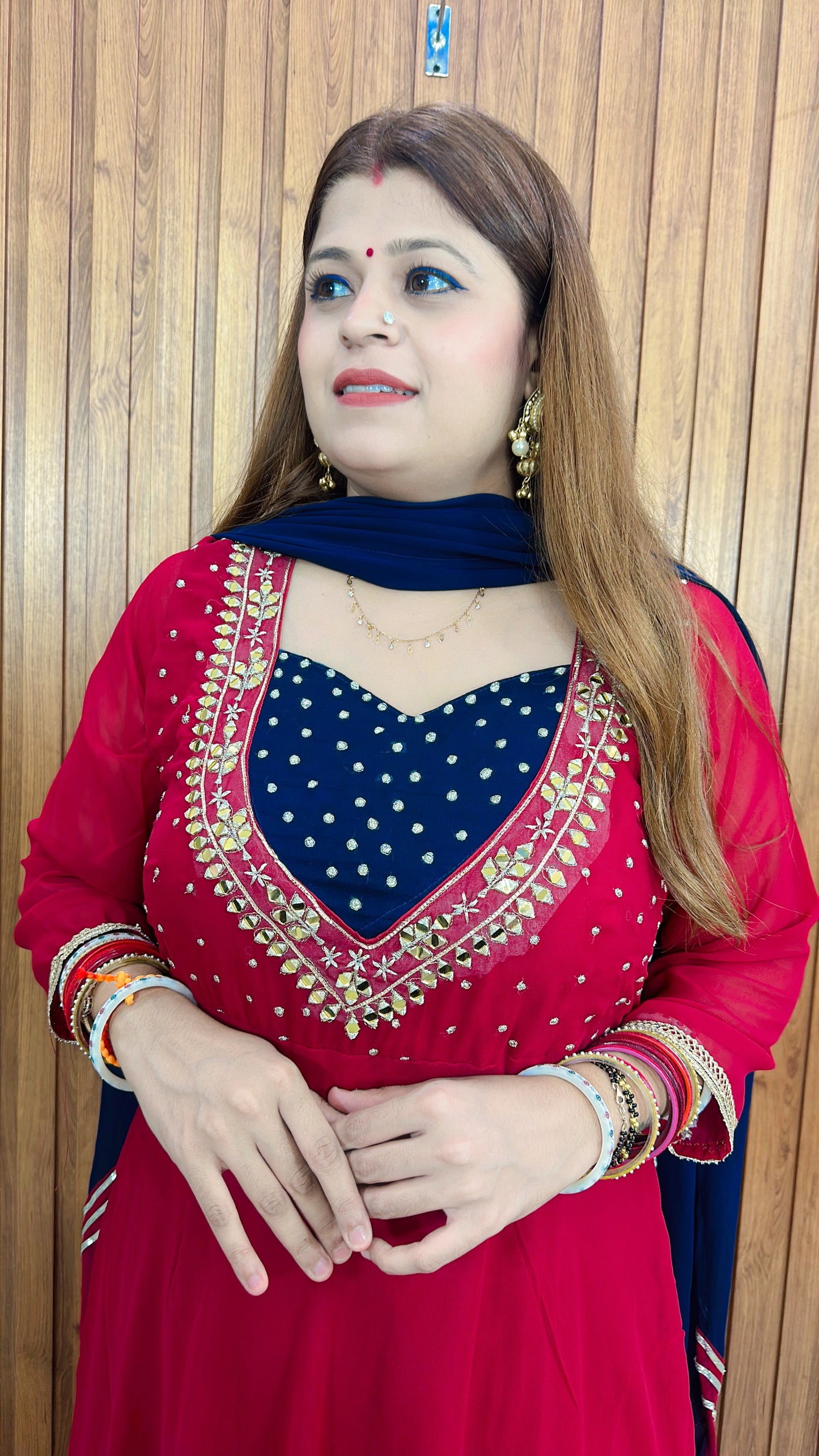 Noor-e- Rang Georgette Anarkali