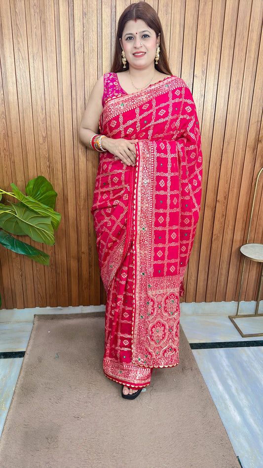 Ghatchola banarasi saree
