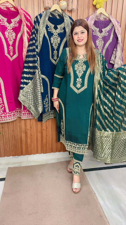 Sehzadi Premium Cotton Suit
