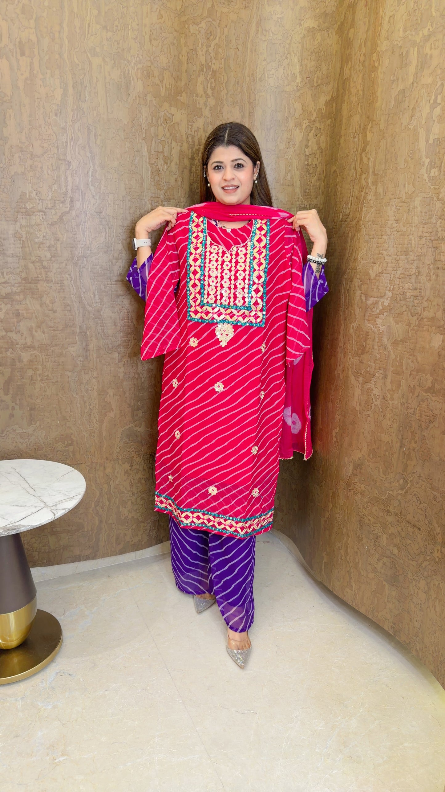 Gota Patti suit set
