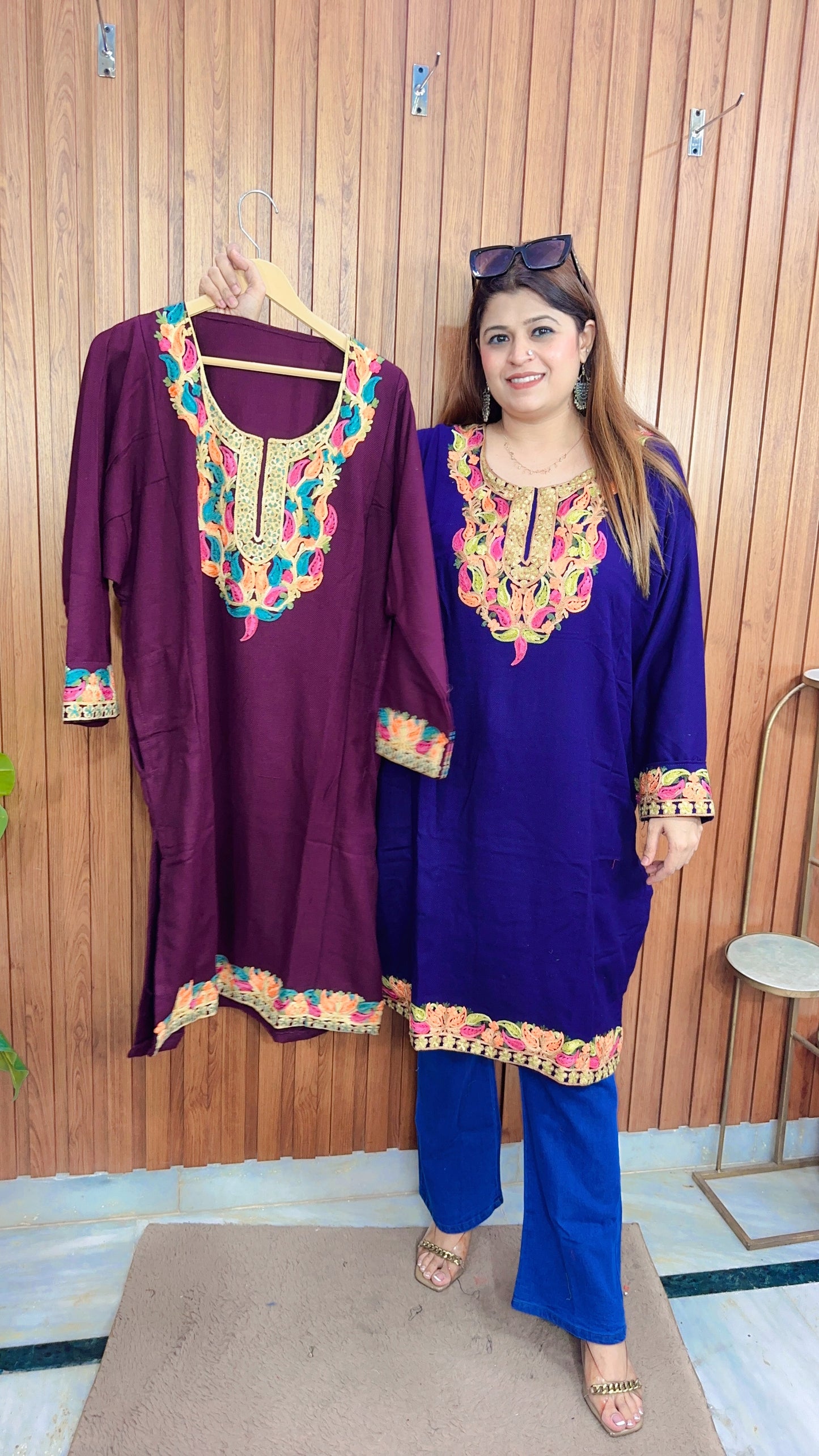 Kashmiri Phiran Kurti