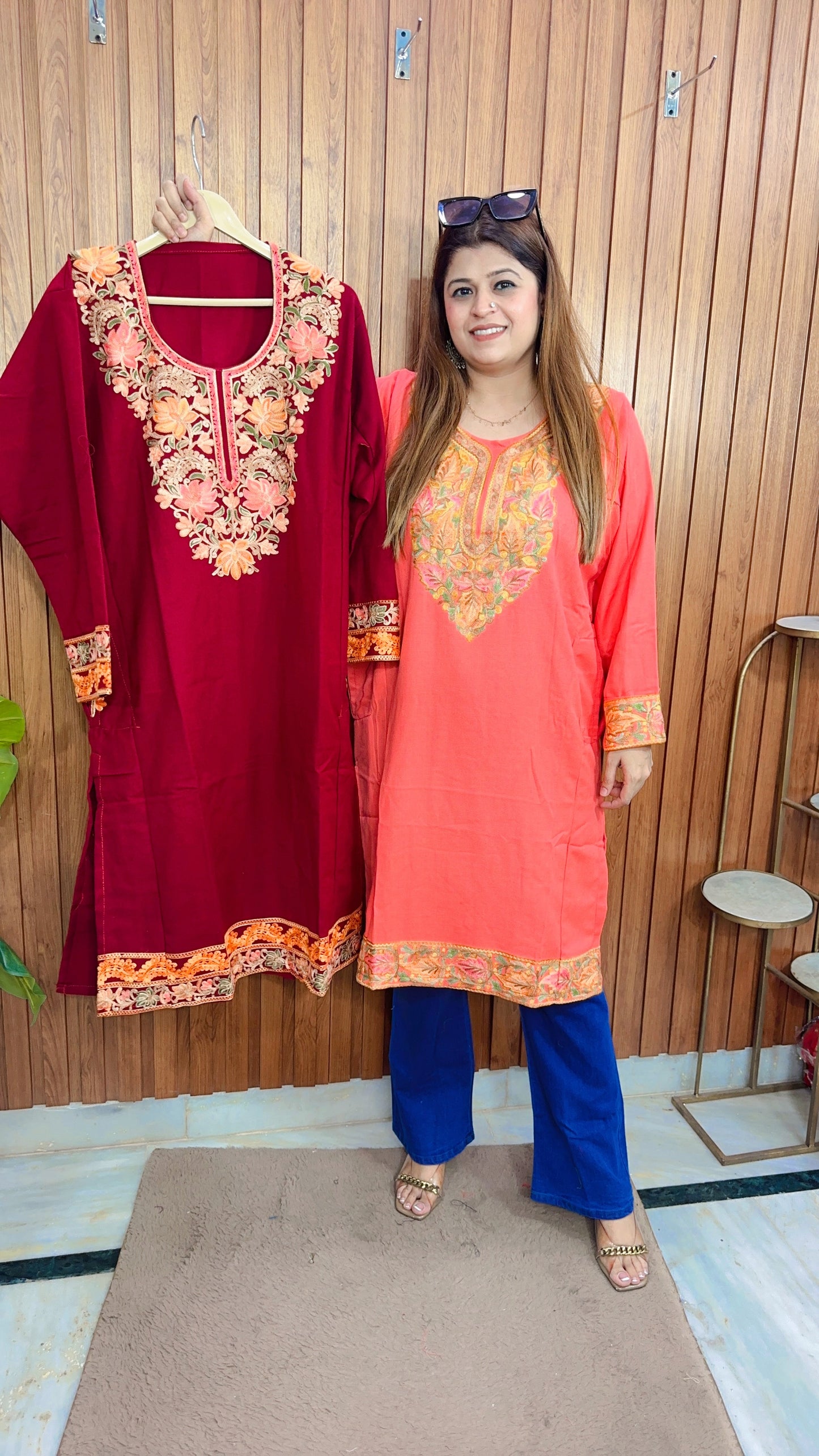 Kashmiri Phiran Kurti