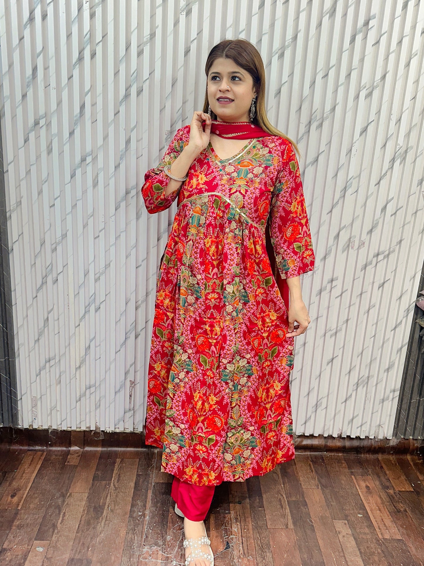 Multi Colour Alia Suit sets