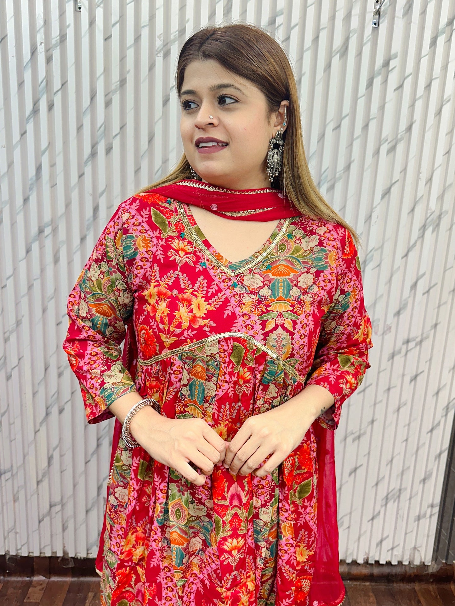 Multi Colour Alia Suit sets
