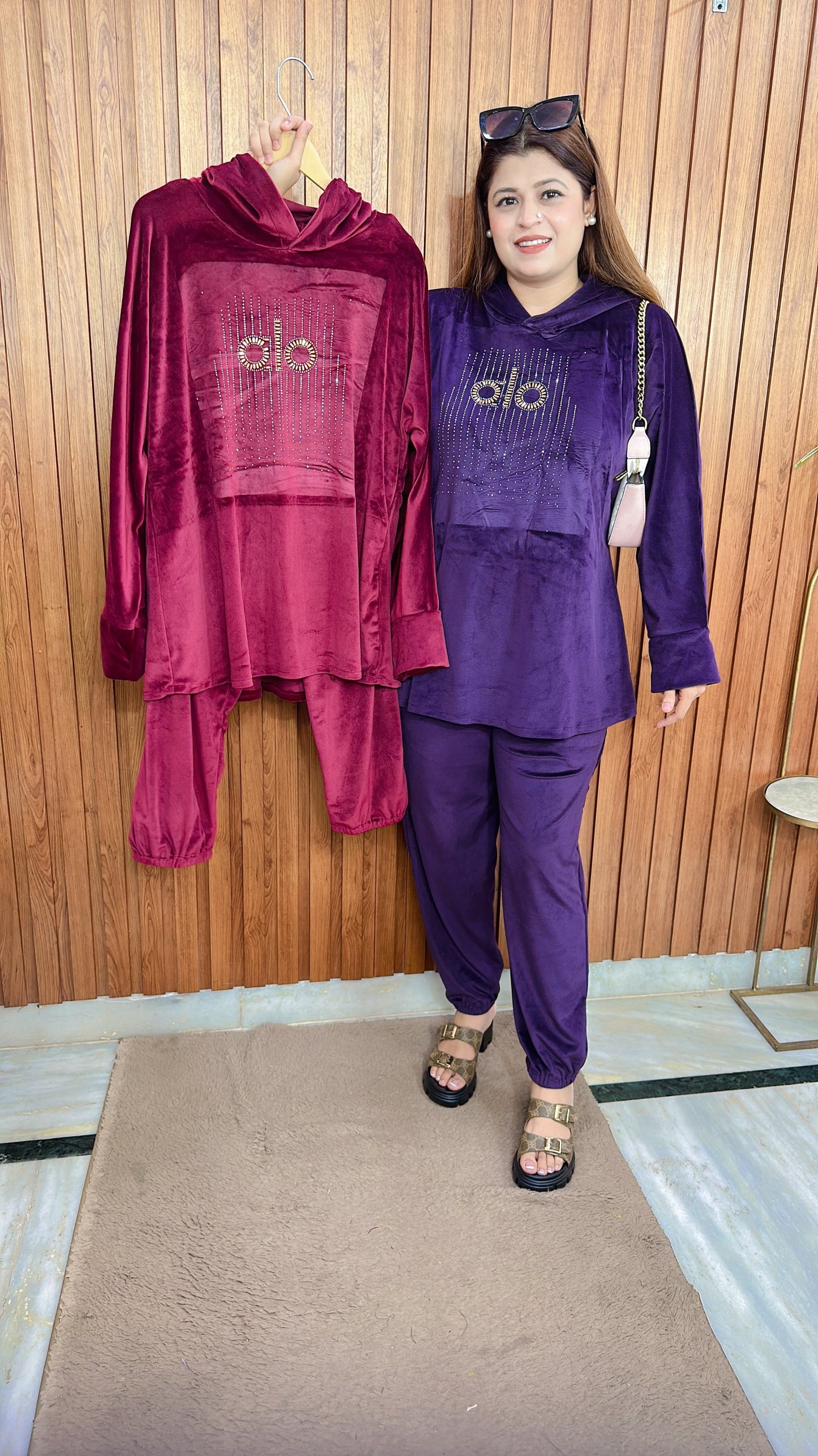 Premium  Servoski Velvet Tracksuit