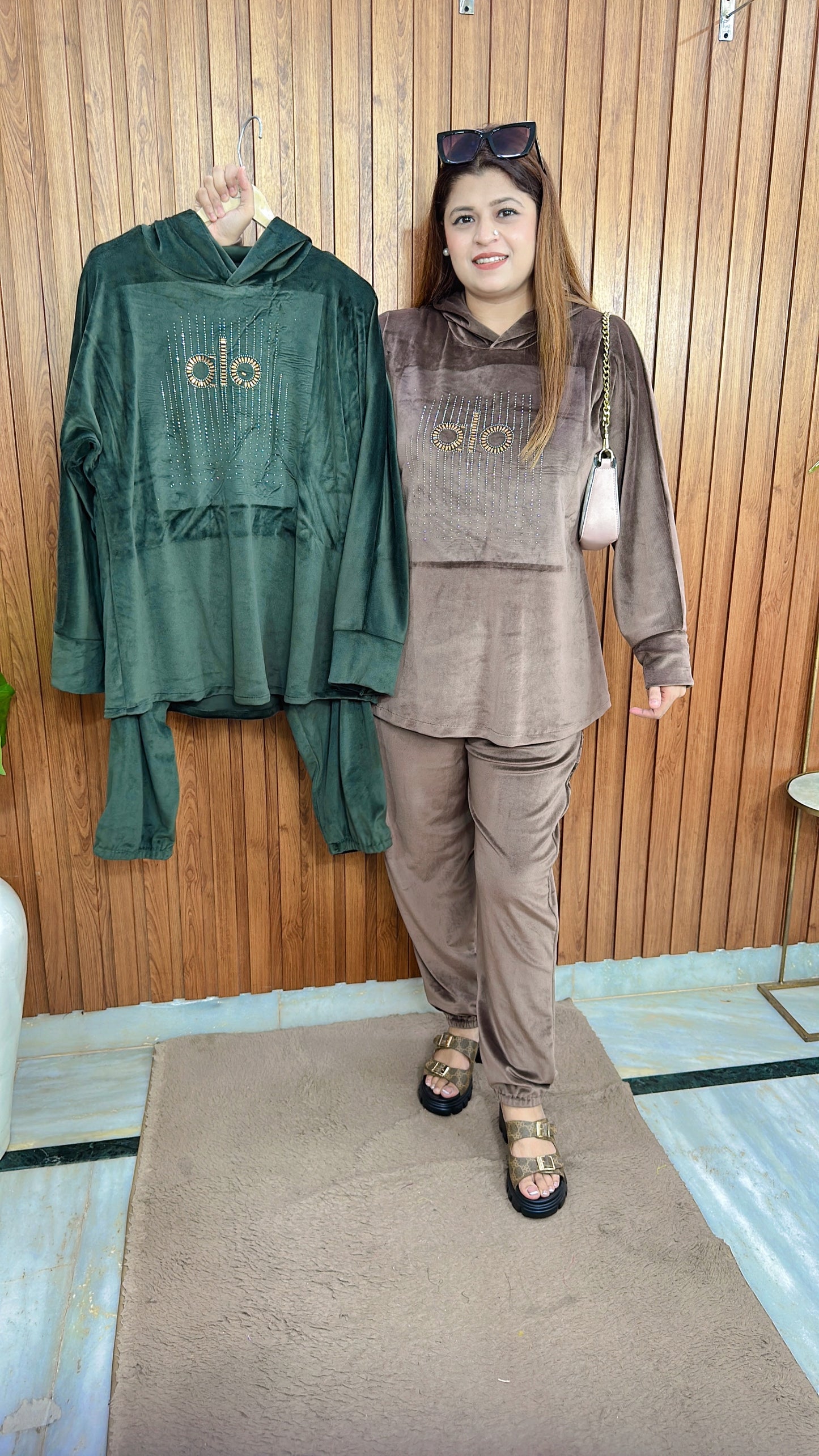 Premium  Servoski Velvet Tracksuit