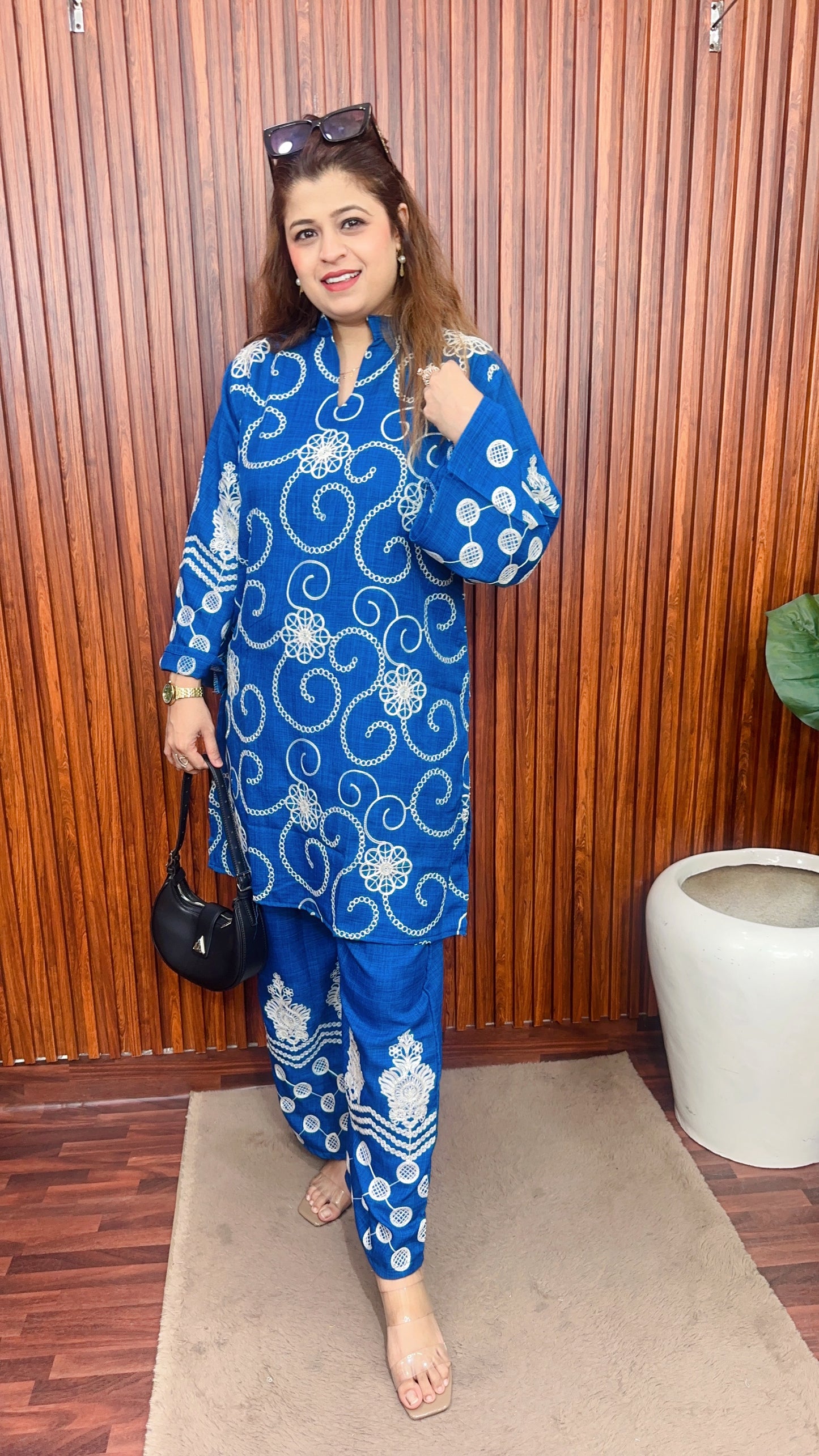 Classy linen coord set