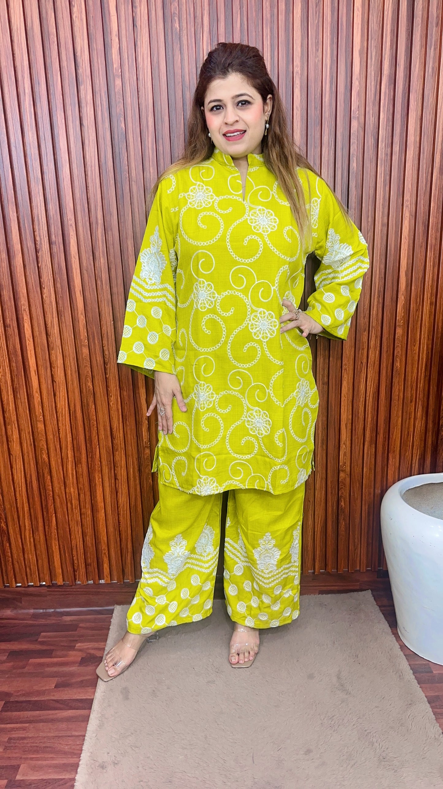 Classy linen coord set