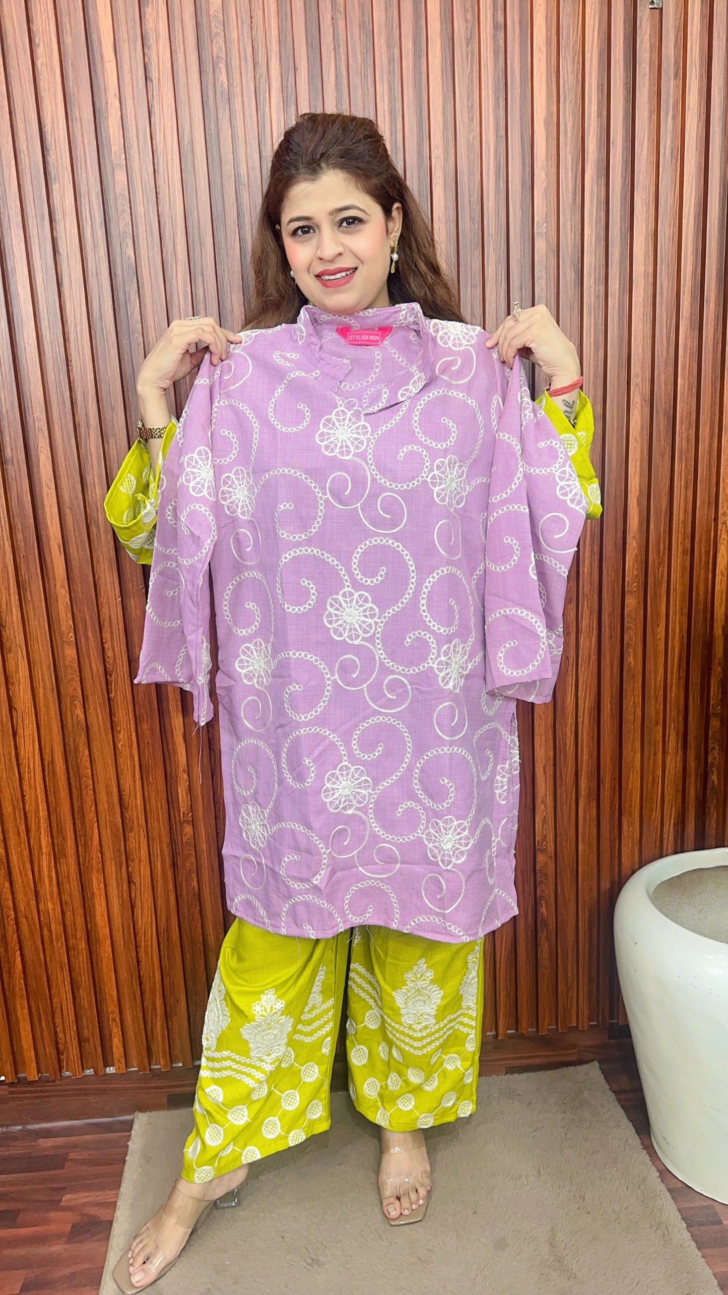 Classy linen coord set