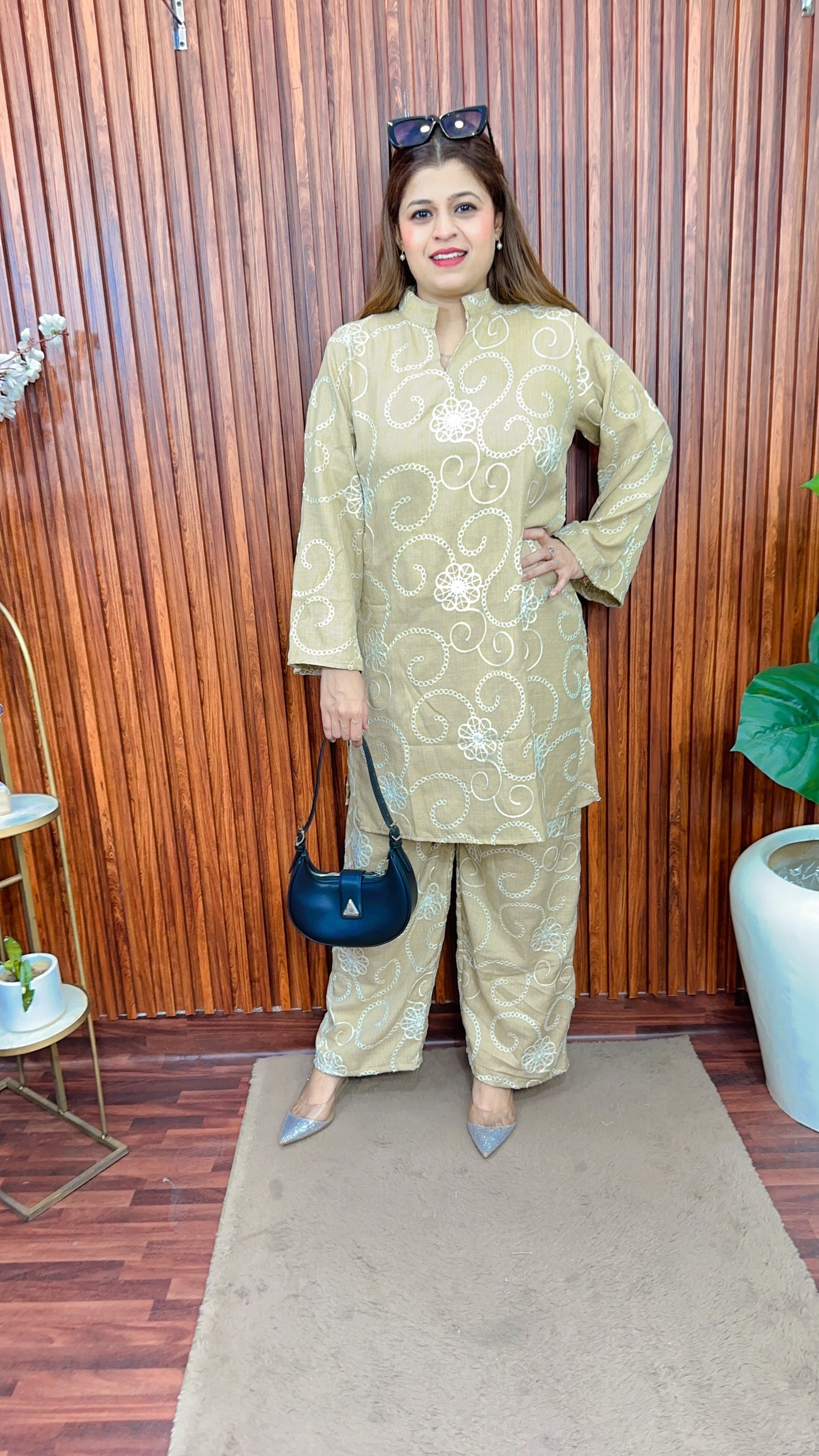 Classy linen coord set