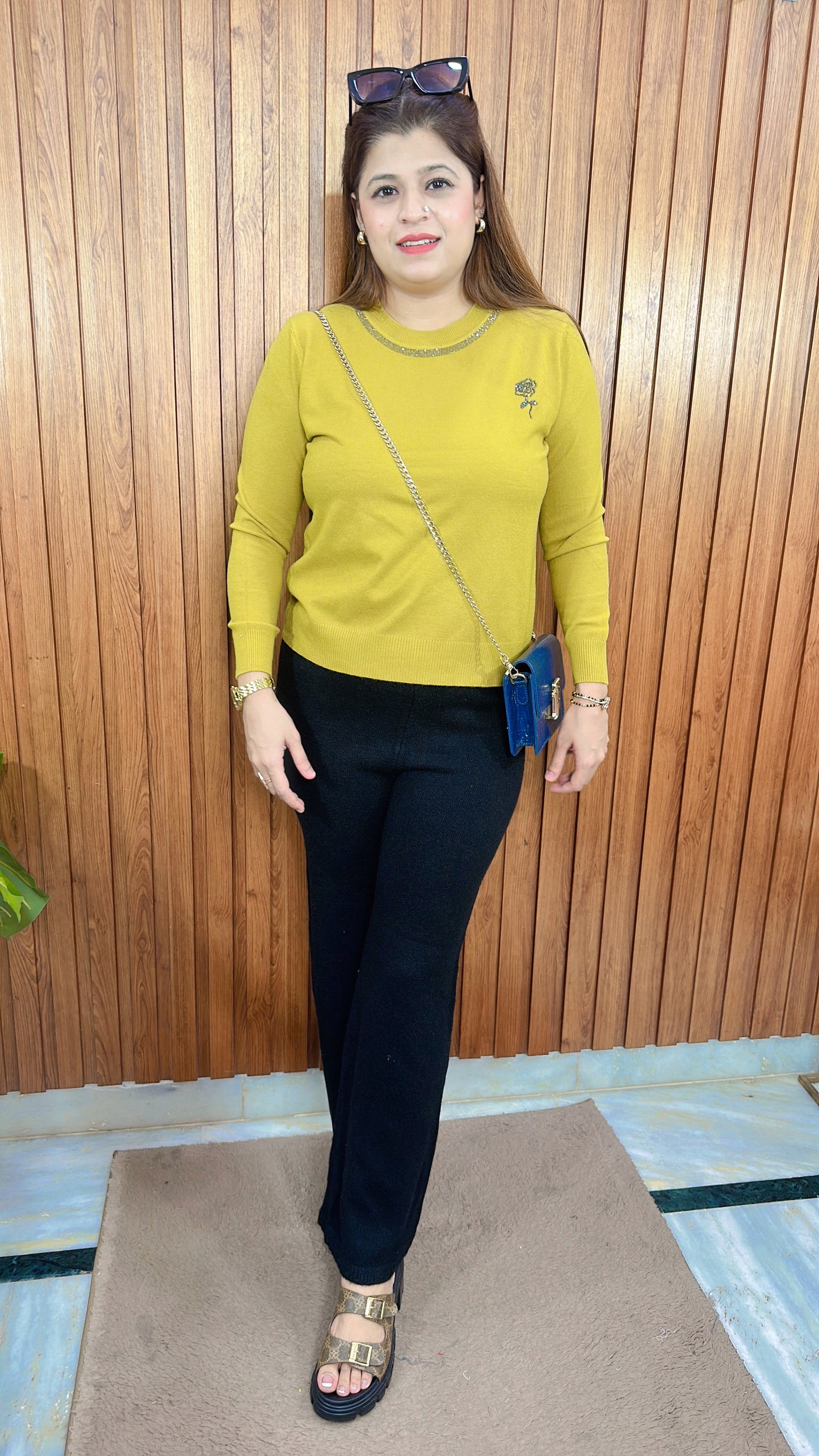 Servoski Rose knitted Tops