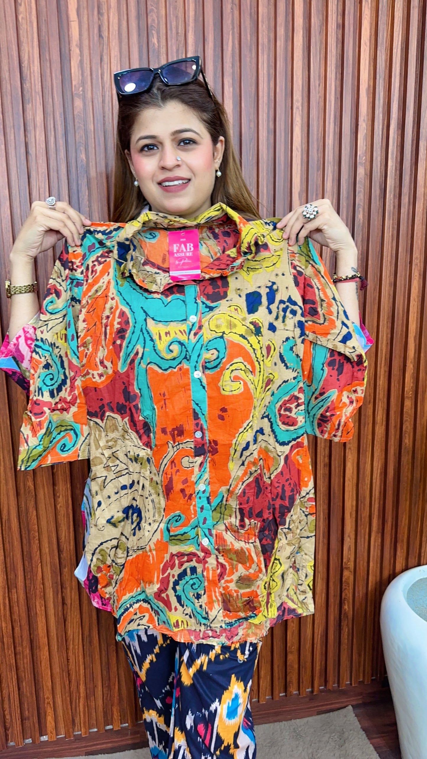 Pure mul cotton premium coord set