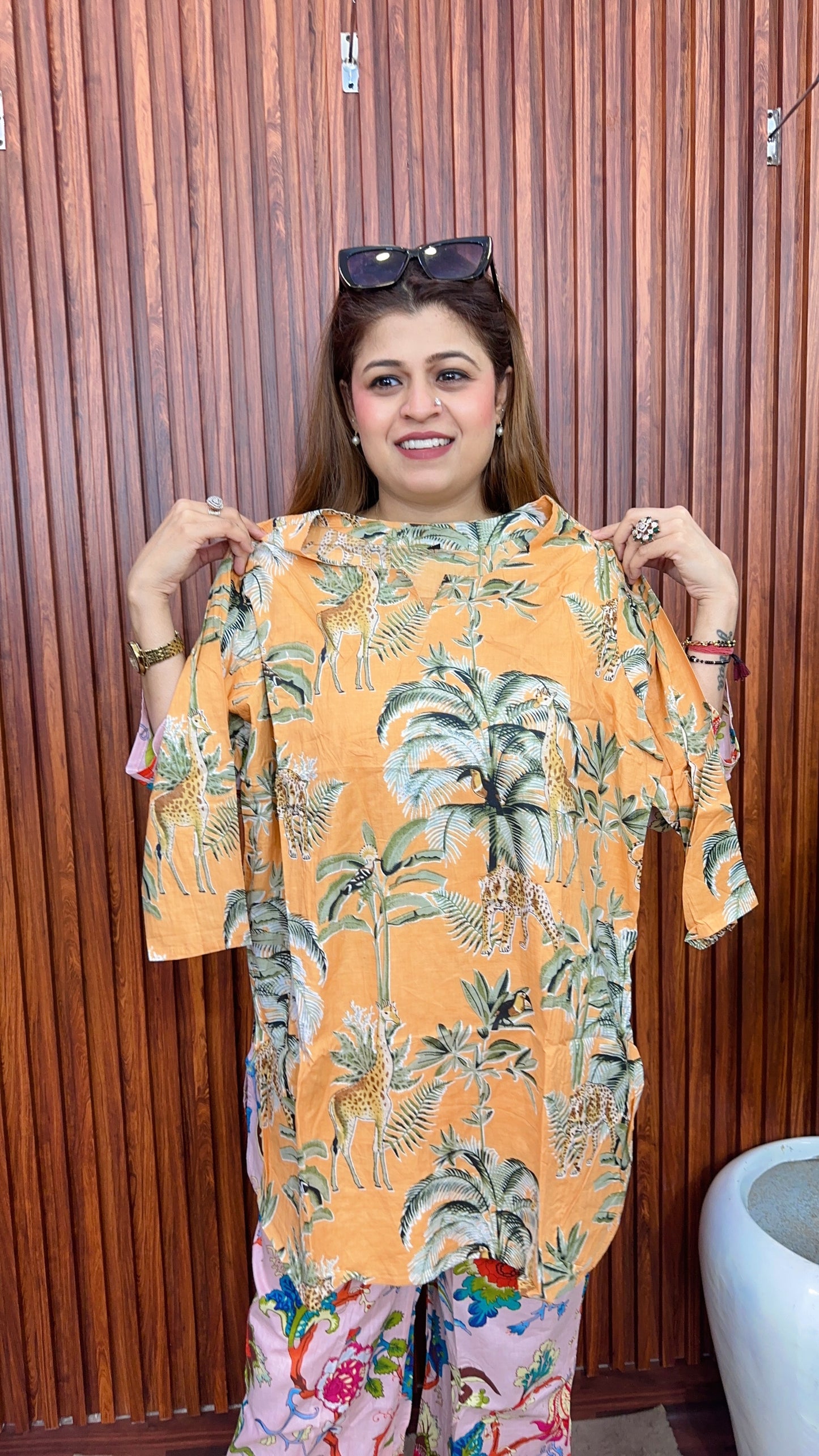 Pure mul cotton premium coord set