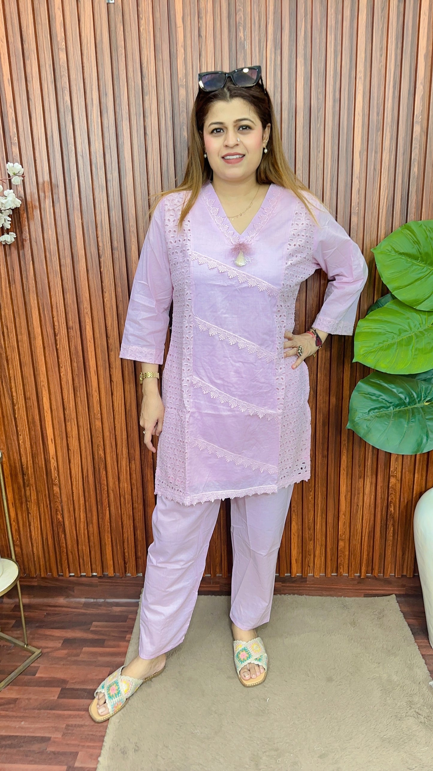 Premium Schifli coord set