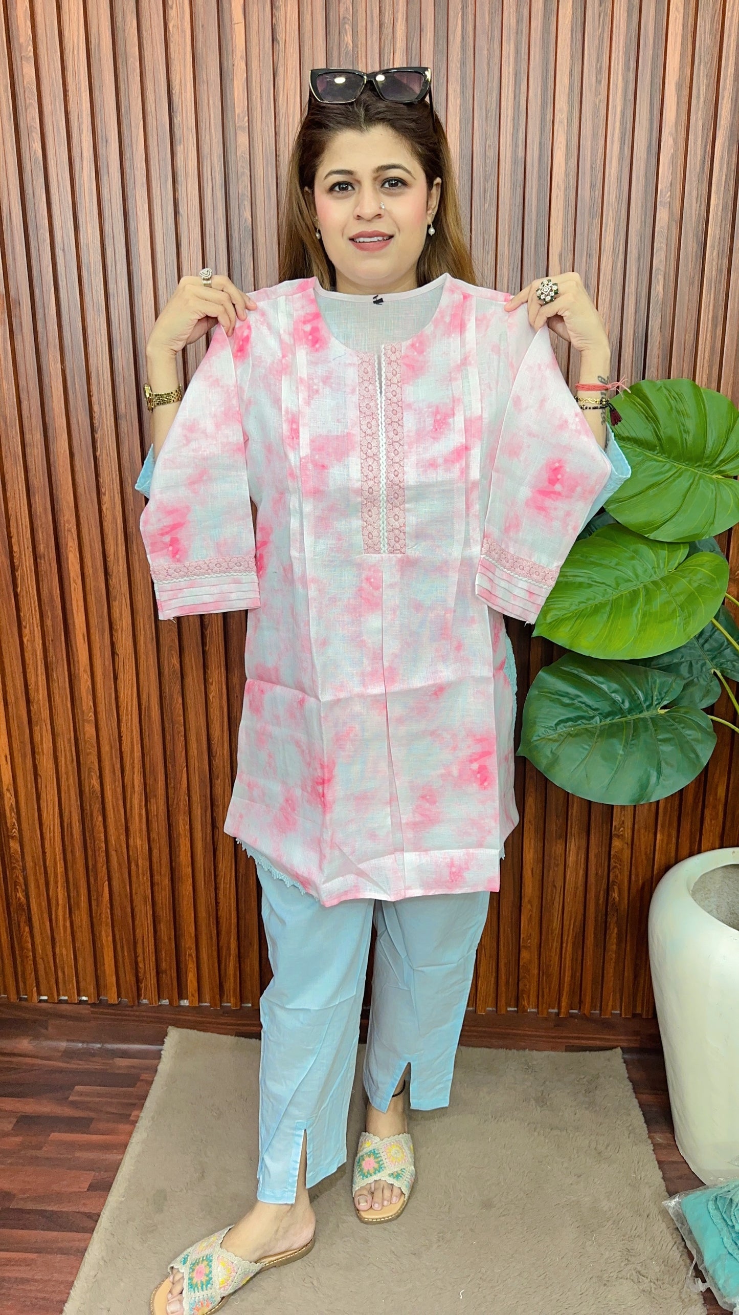 Premium Schifli coord set