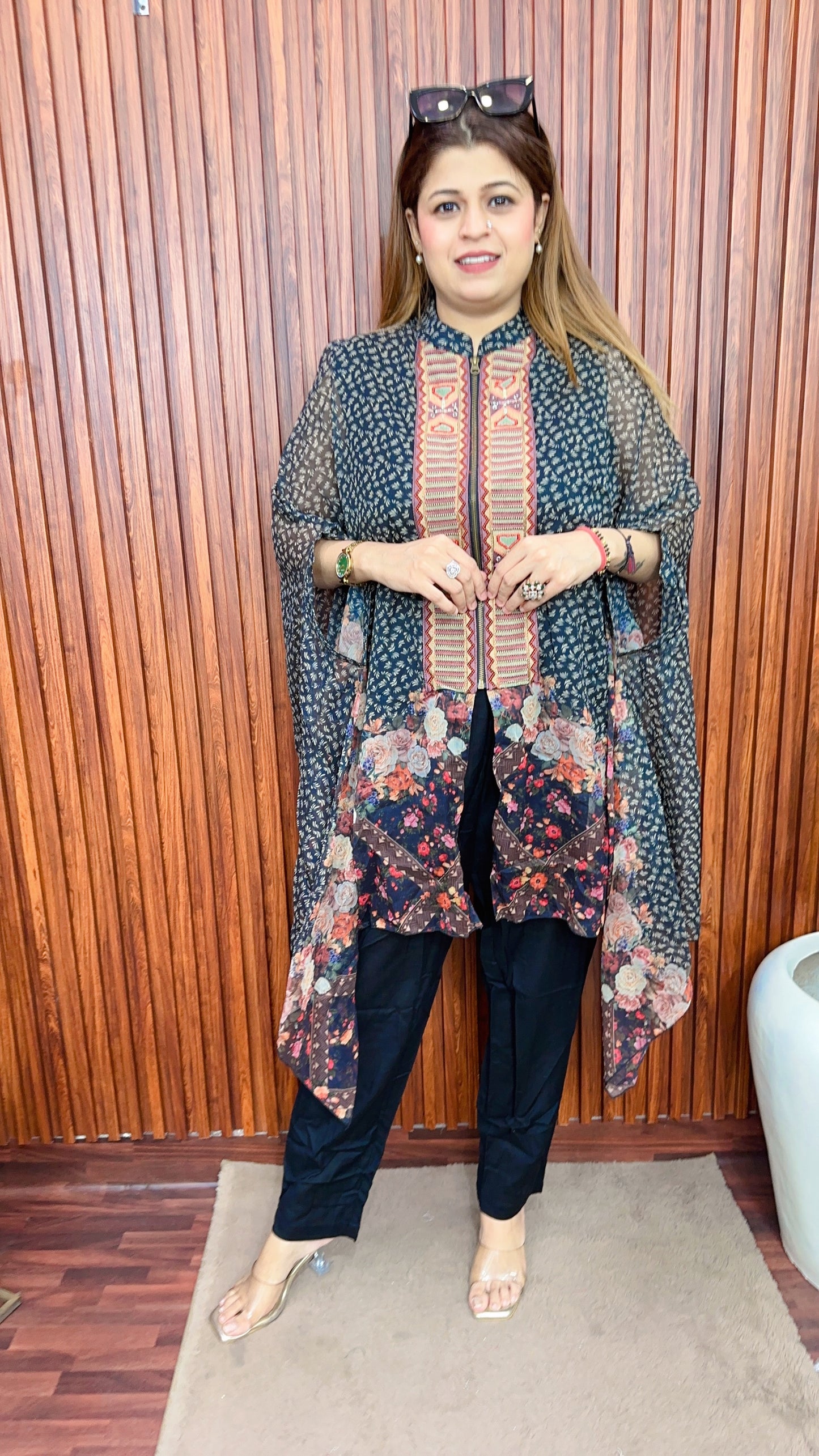 Georgette kaftan set
