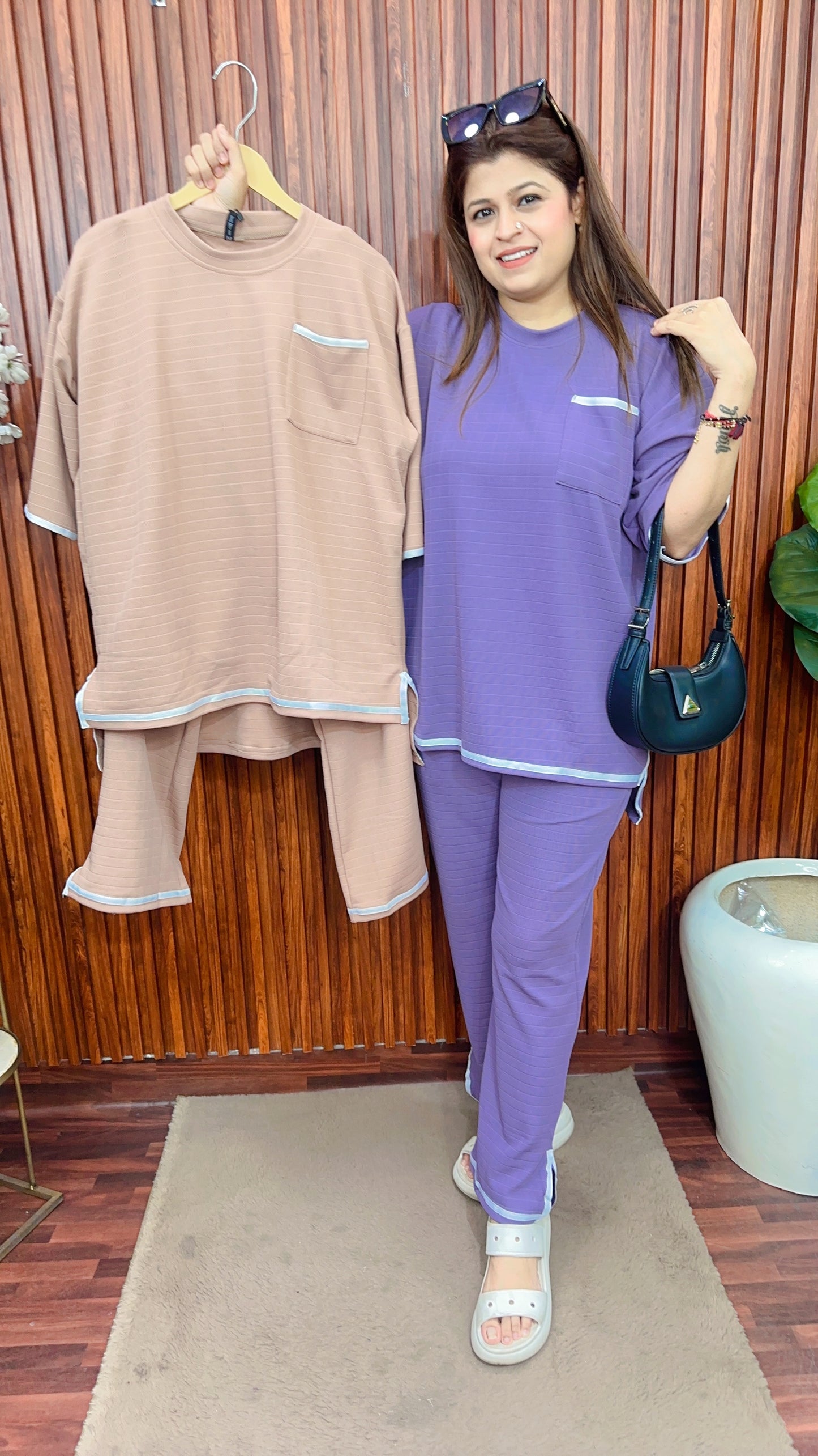 Airport look trendy coord set