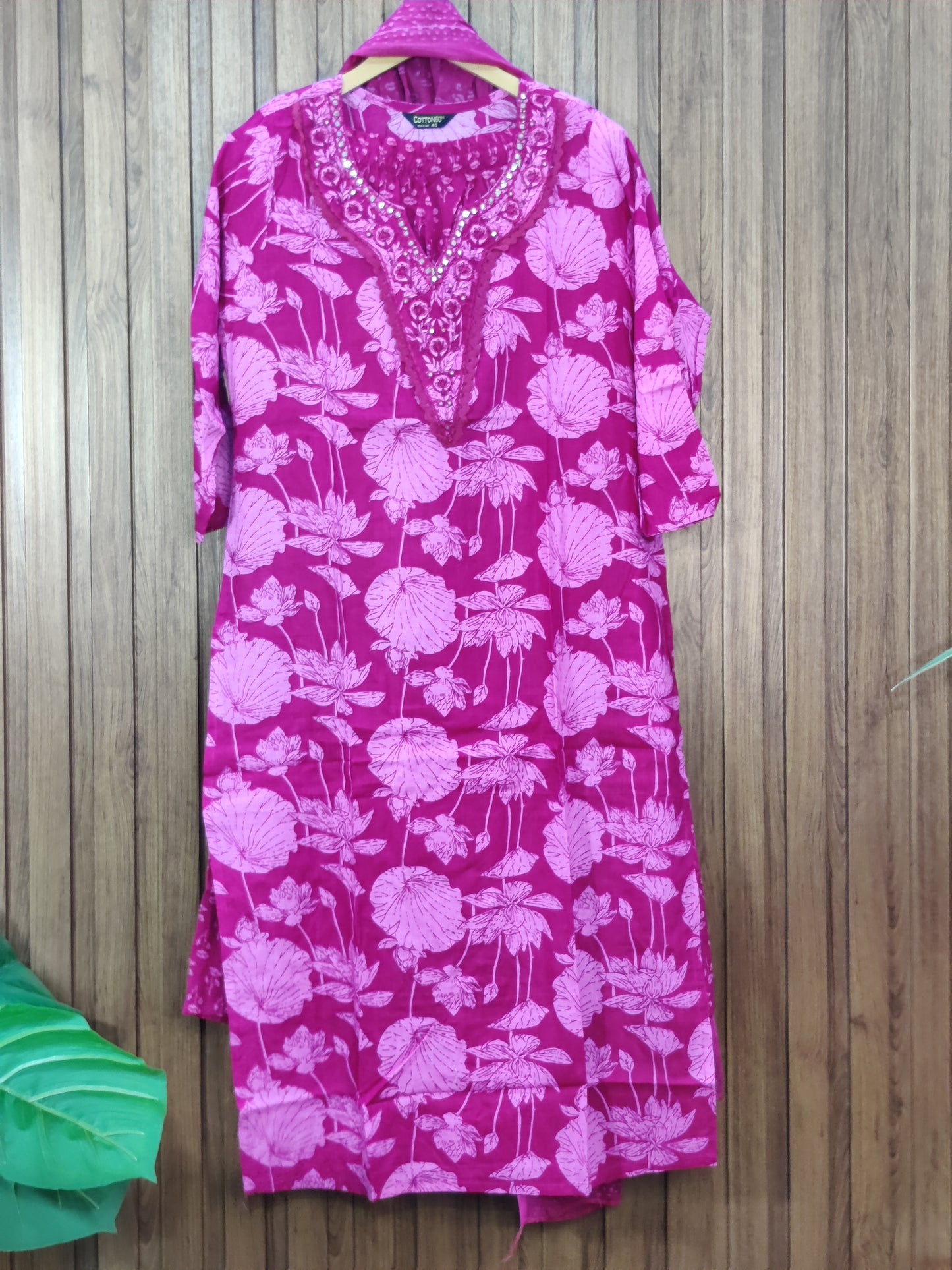 Summer Pure cotton sale suit