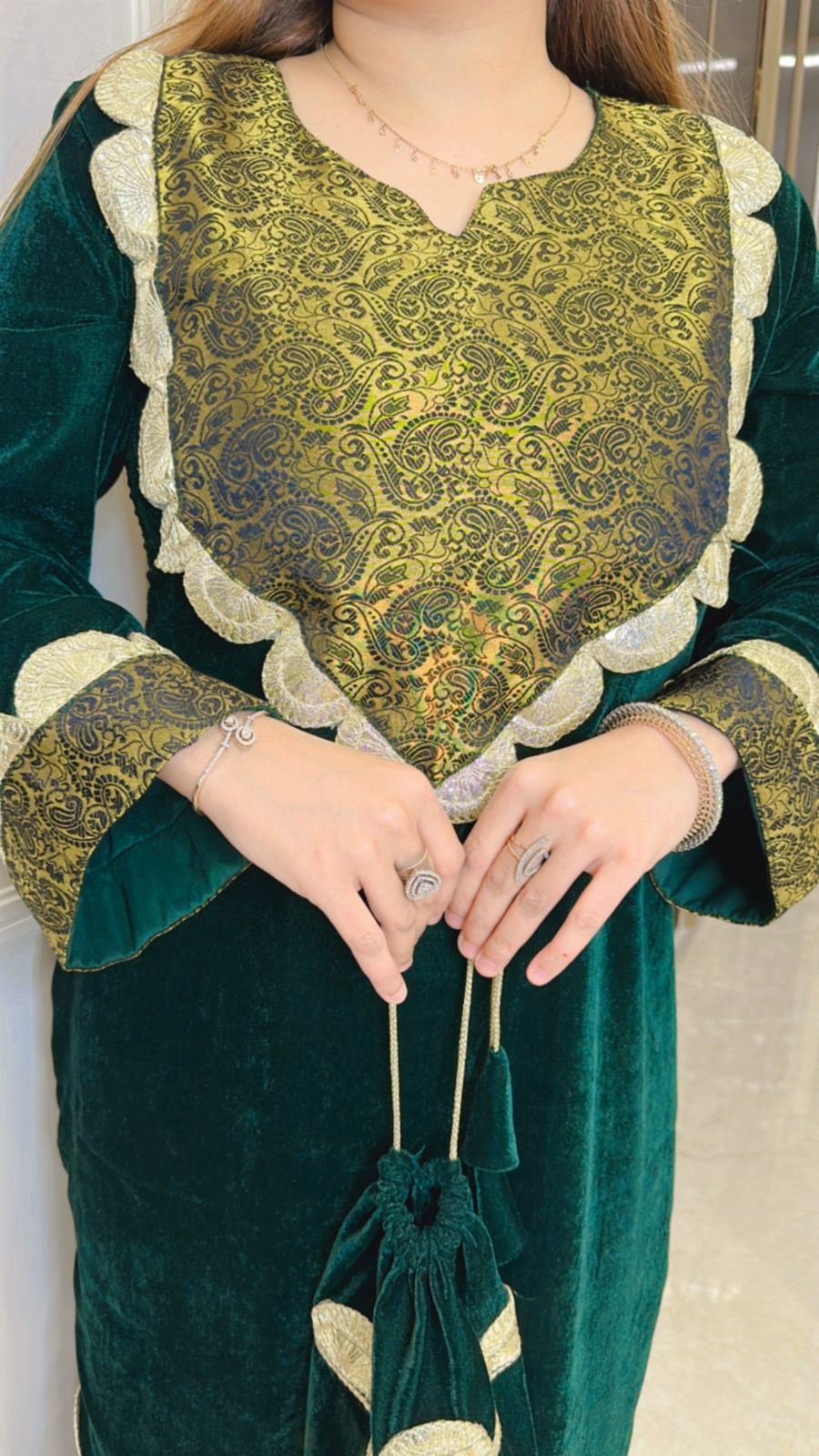 Noor Royal Velvet Dress