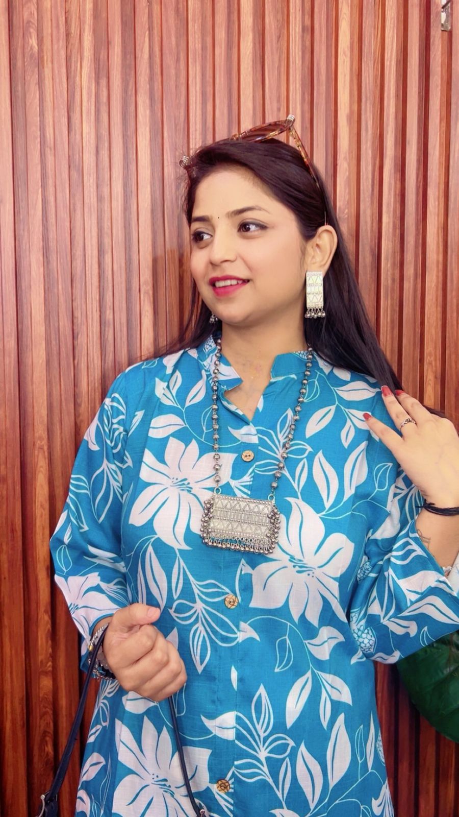 A line Pure cotton kurta set