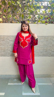🌺 Gulbadan Farshi suit set