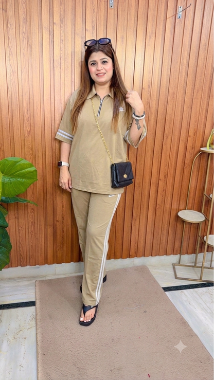 Premium Collar Hosiery Track Suit