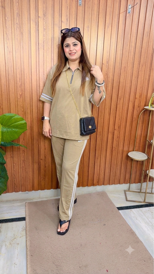 Premium Collar Hosiery Track Suit