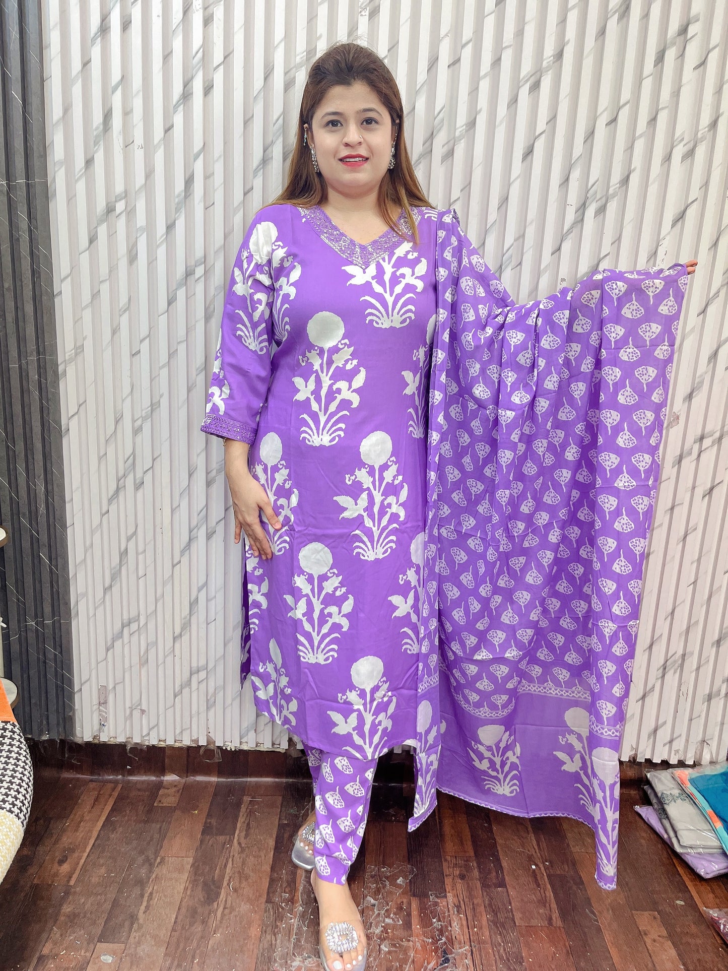 Jaipuri Pure Cotton Suits