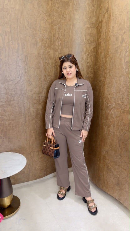 Premium Three piece coord set tracksuit