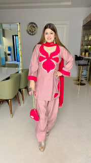 🌺 Gulbadan Farshi suit set