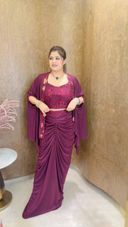 Shrug skirt set