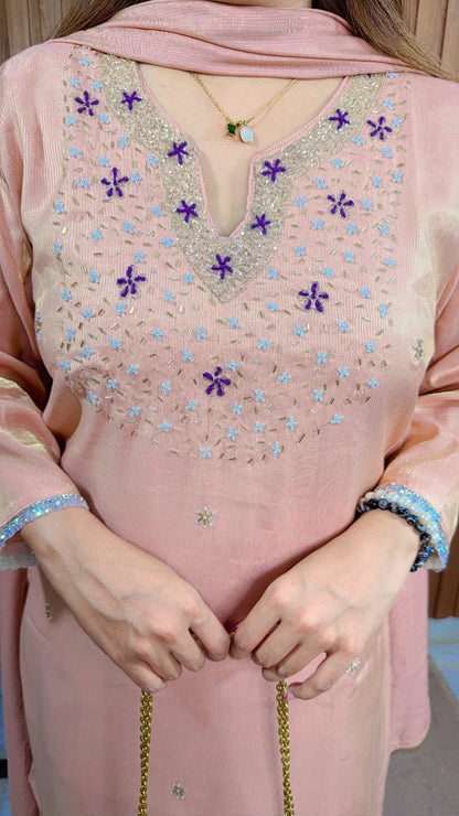 Sakisha Three Piece sharara Suit