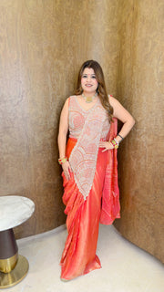 Shimmer Queen Saree