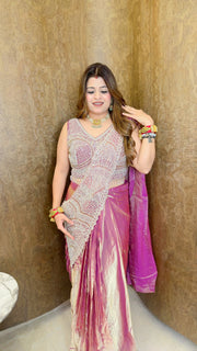 Shimmer Queen Saree